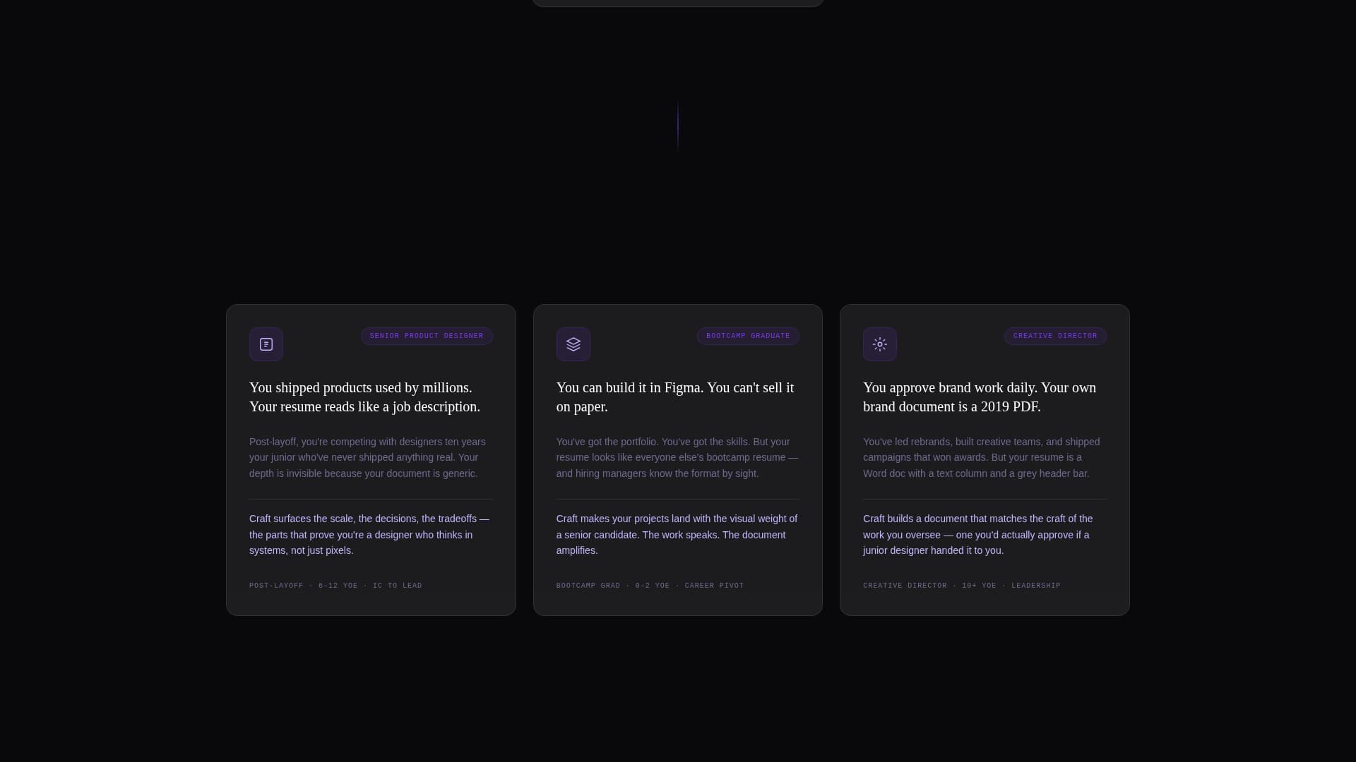 Resume & CV Pre-Launch Website Template