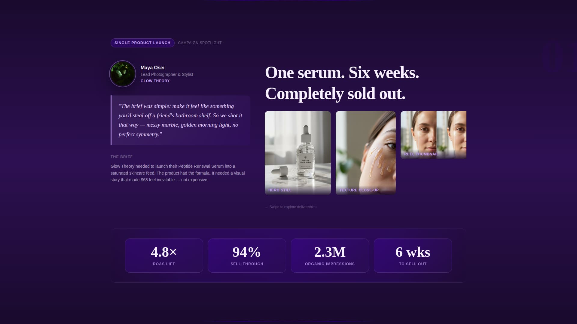 Shutter - Scrollstopping Ecommerce Landing Page Template