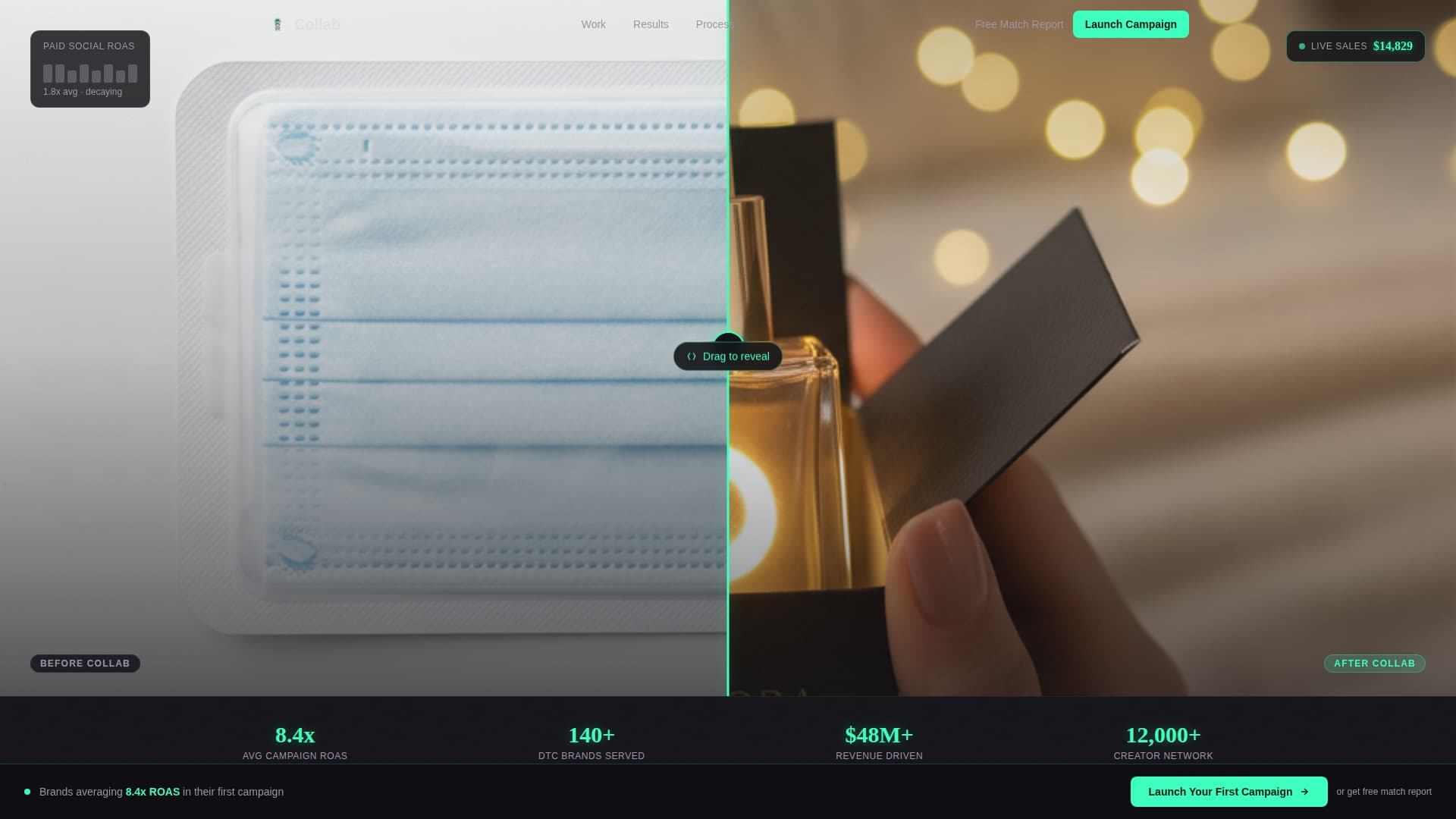E-Commerce Marketing & Agency Booking Website Template