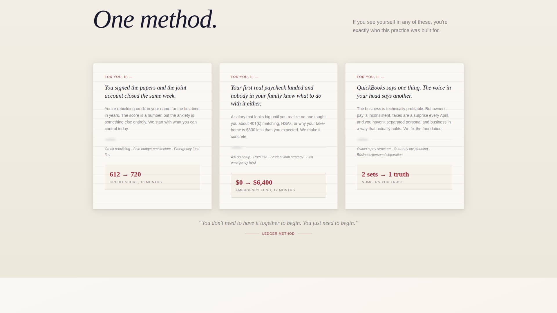Coach & Mentor Pre-Launch Website Template