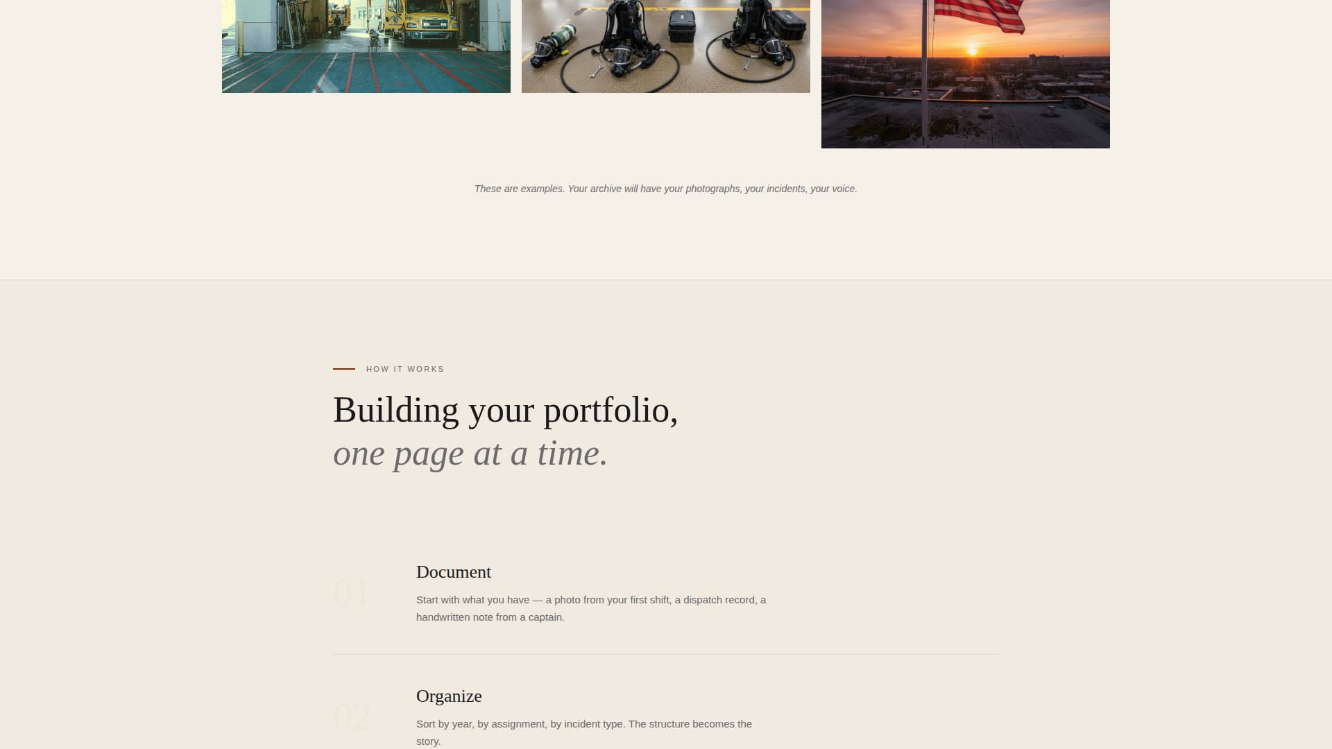 Turnout - Powerful Firefighter Landing Page Template