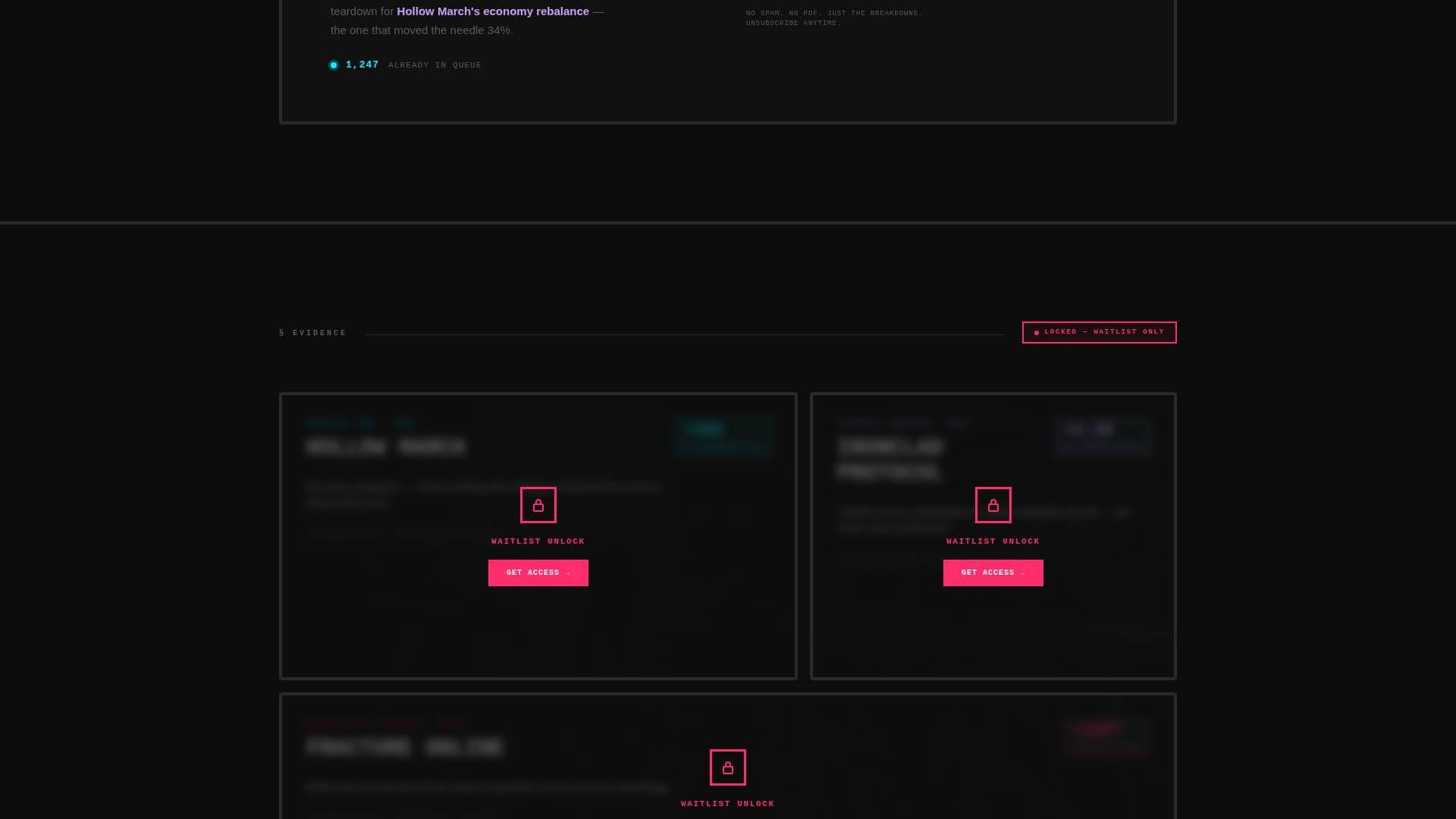 Spawn - Bold Game Designer Landing Page Template