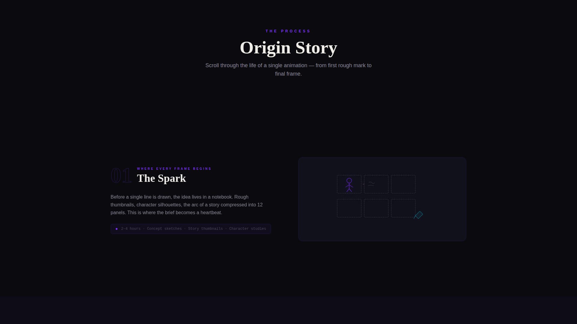 Cel - Cinematic Animation Landing Page Template