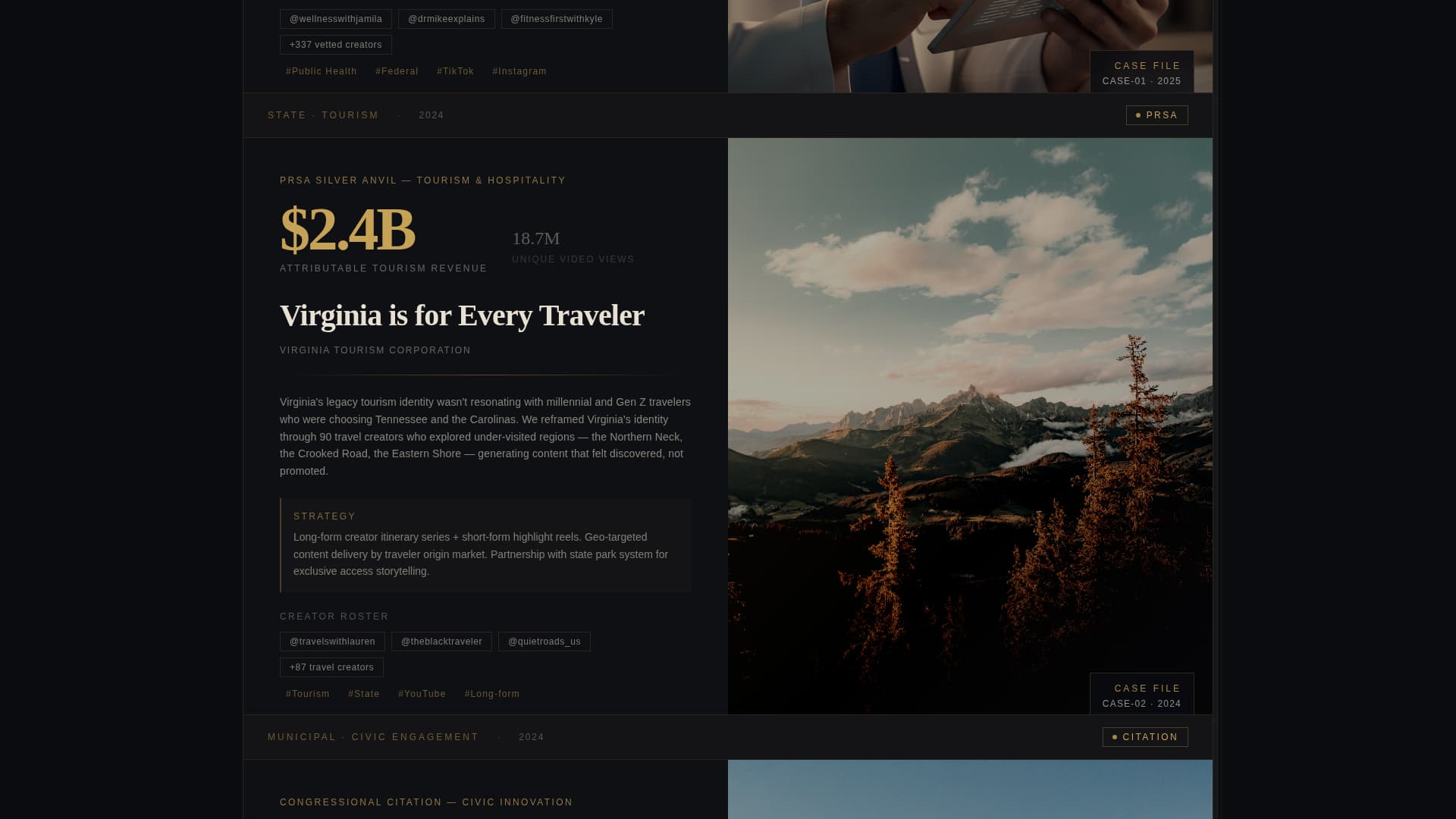 Mandate - Authoritative Government Landing Page Template
