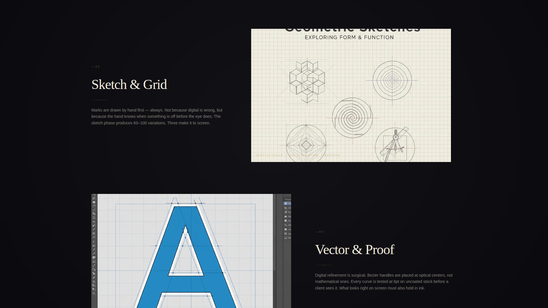 Folio - Immersive Graphic Designer Landing Page Template