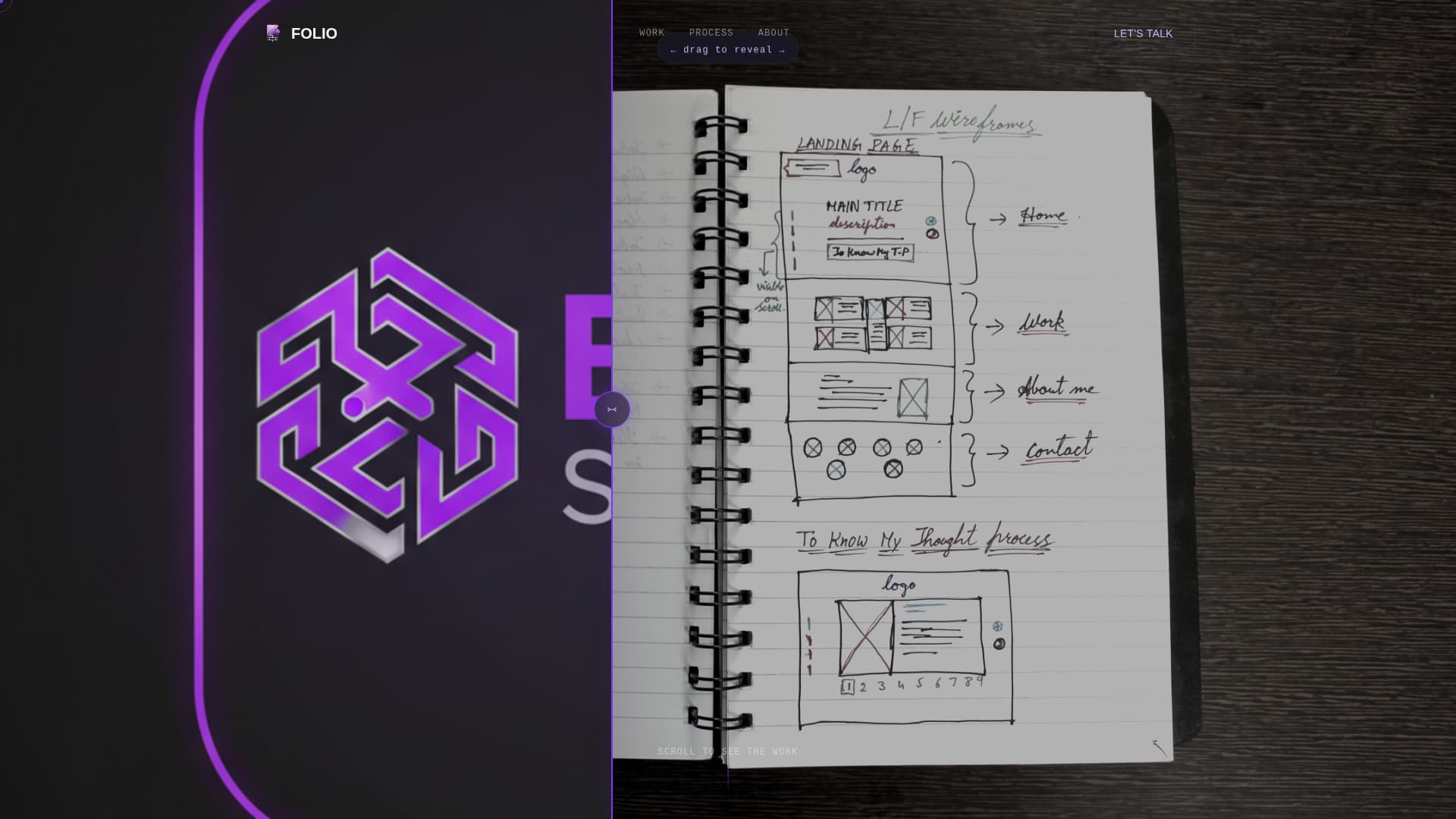 Folio - Stunning Graphic Designer Landing Page Template