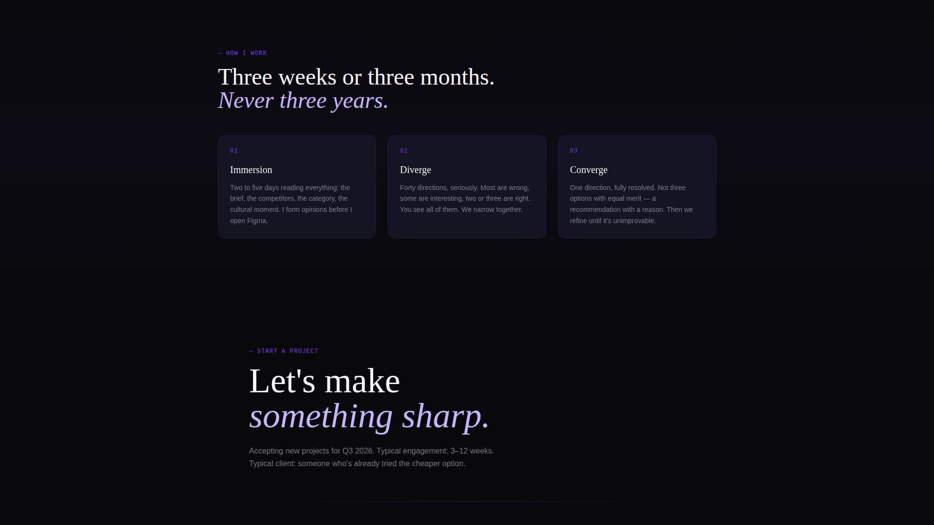 Folio - Stunning Graphic Designer Landing Page Template