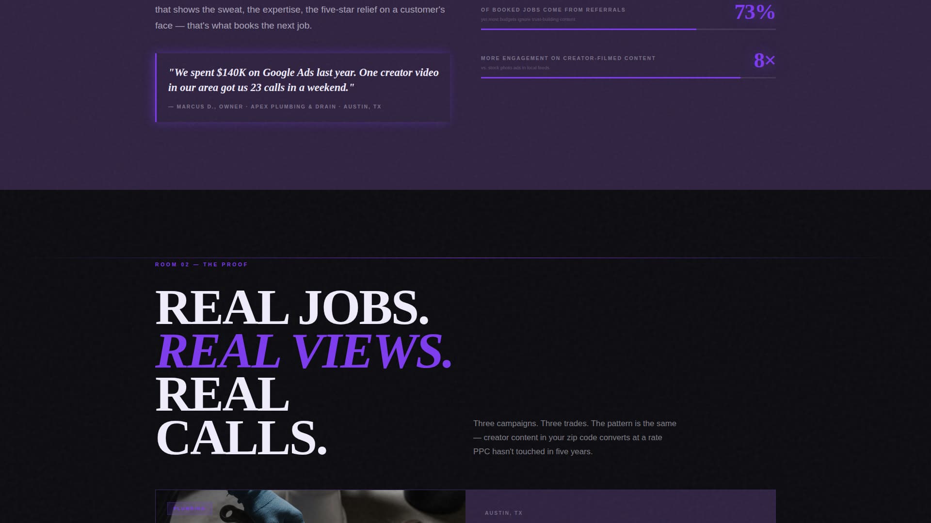 Collab - Bold Homeservices Landing Page Template