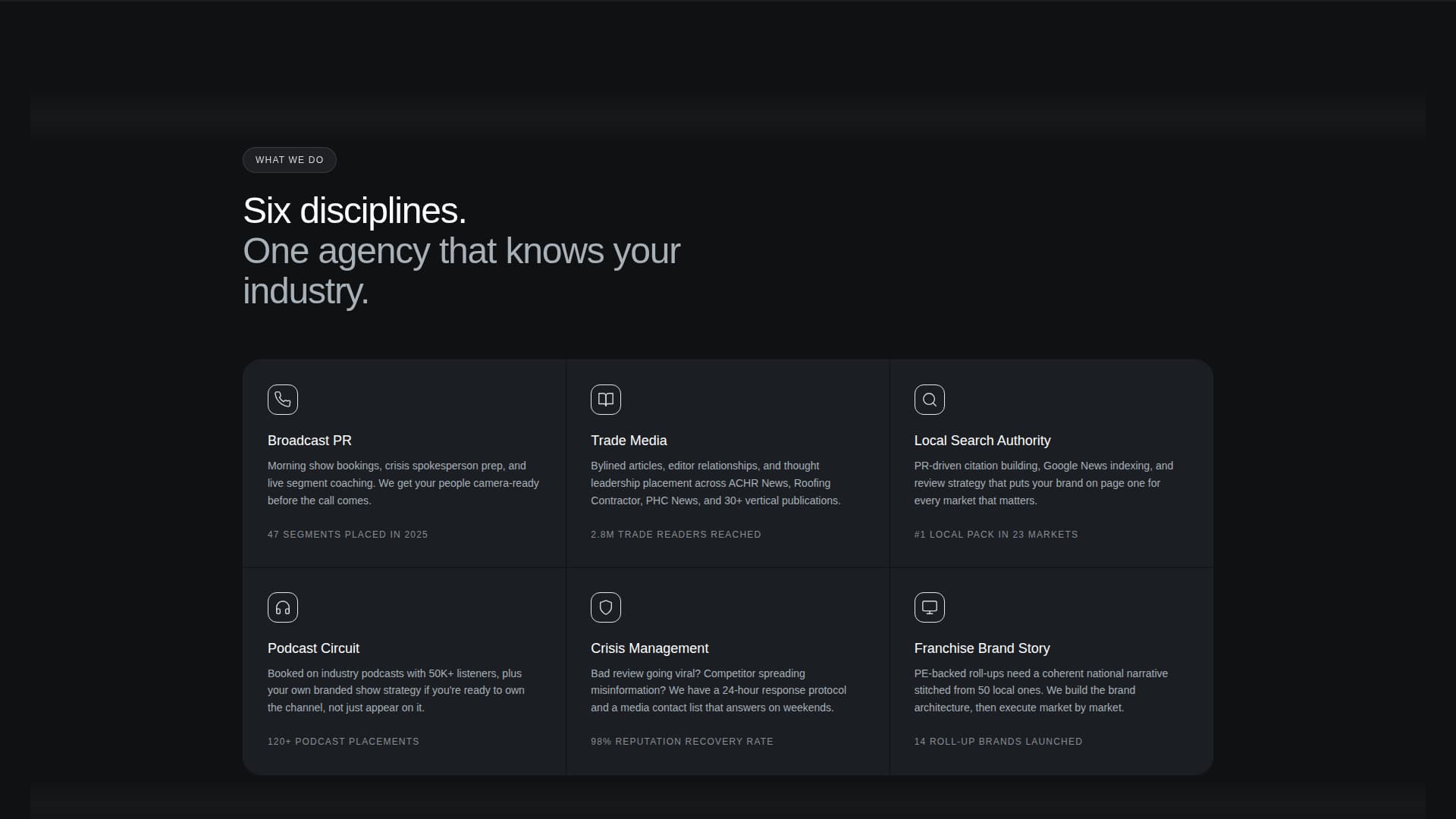 Amplify - Powerful PR Landing Page Template