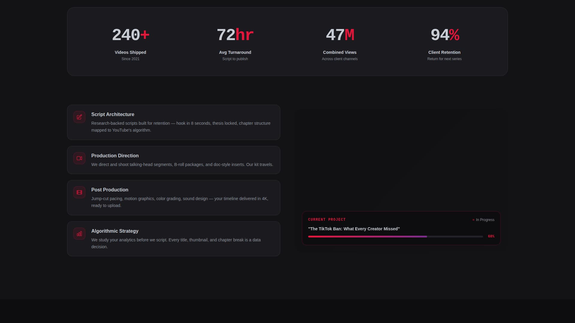 Chronicle - Powerful Commentary Landing Page Template