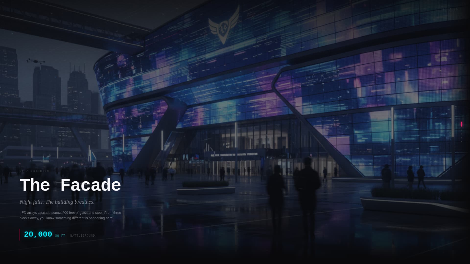 Arena - Cinematic Esports Landing Page Template