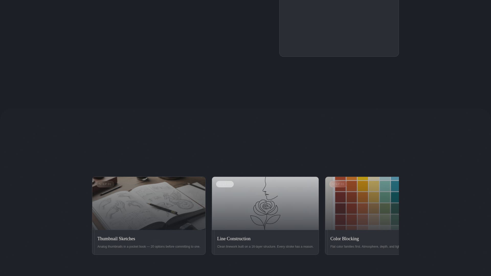 Inkwell - Luminous Illustrator Landing Page Template
