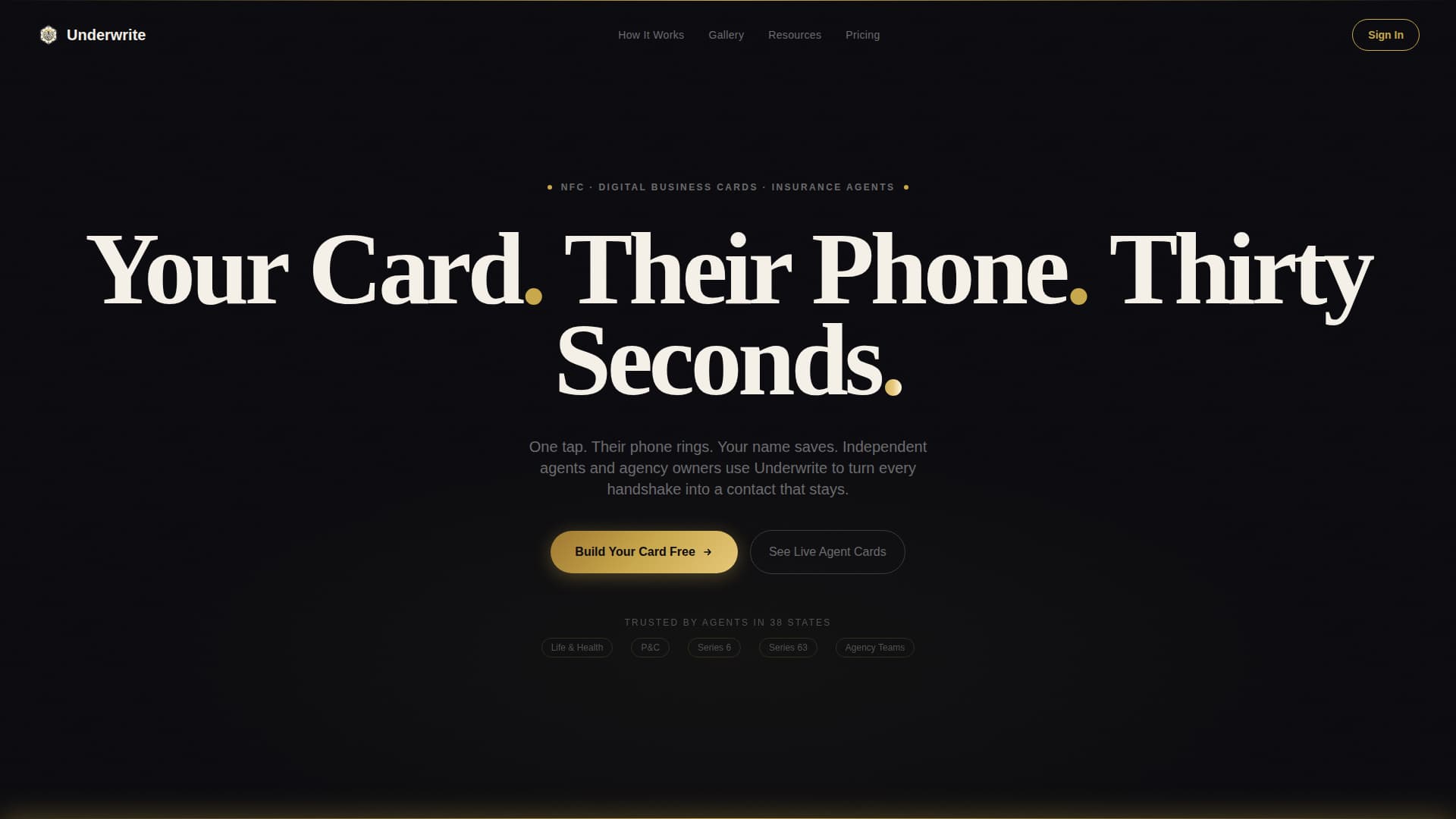 Underwrite - Polished Insuranceagent Landing Page Template