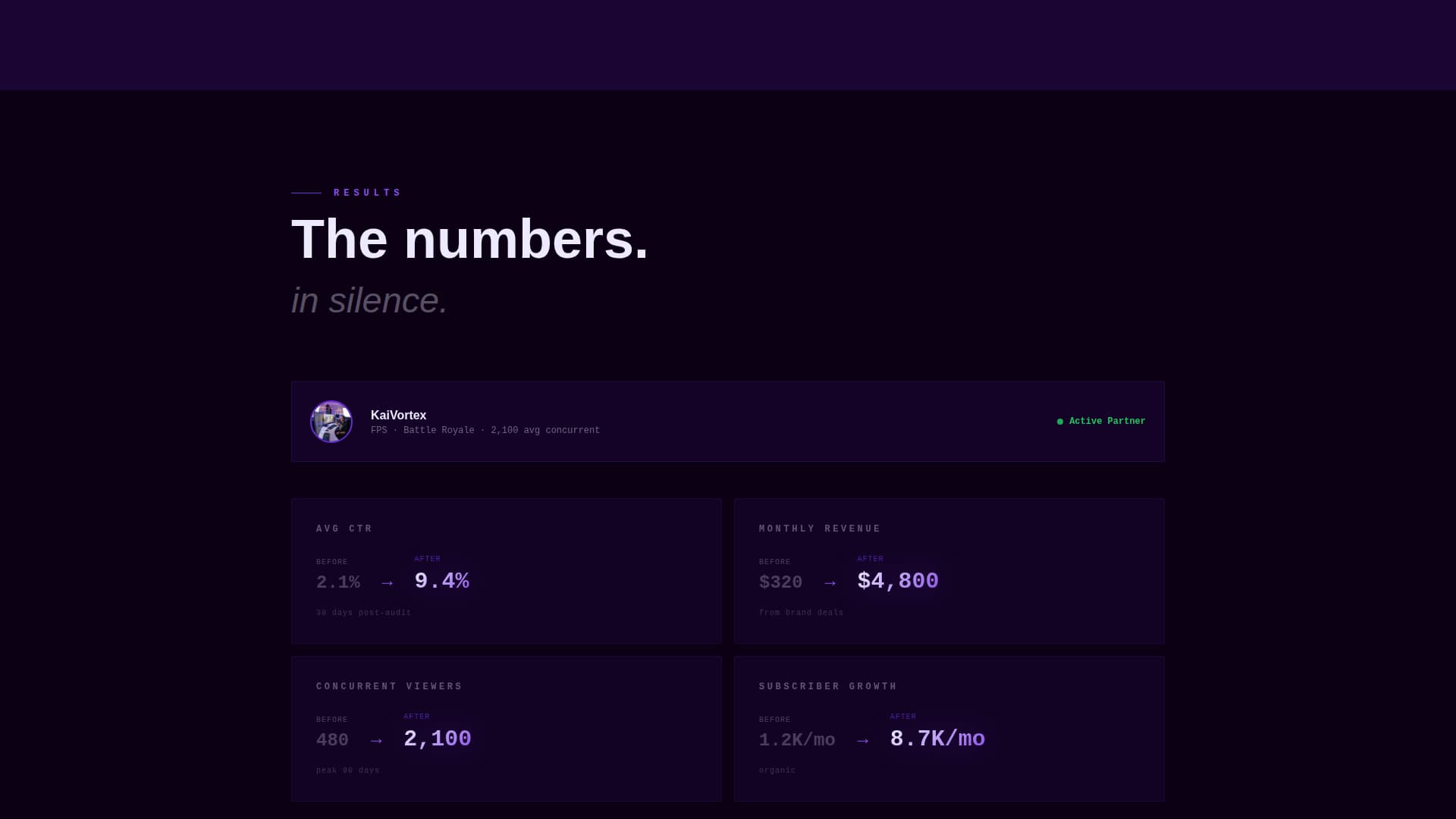 Frag - Cinematic Gaming Landing Page Template