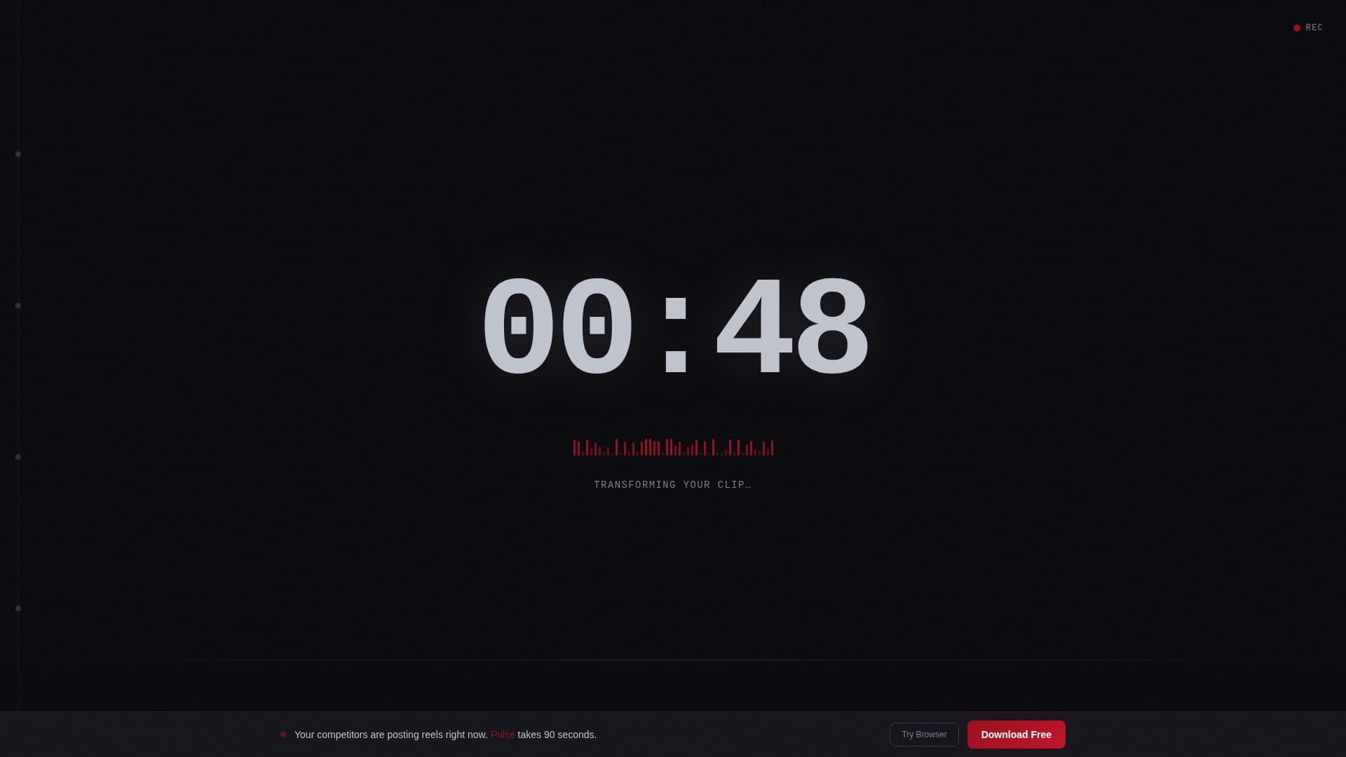 Pulse - Scrollstopping LinkedIn Landing Page Template