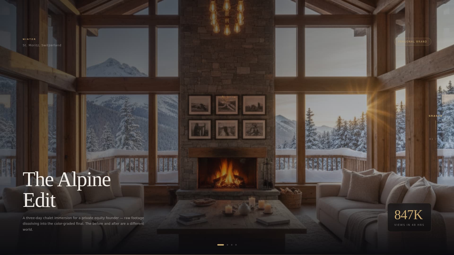 Premiere - Cinematic Luxury Landing Page Template