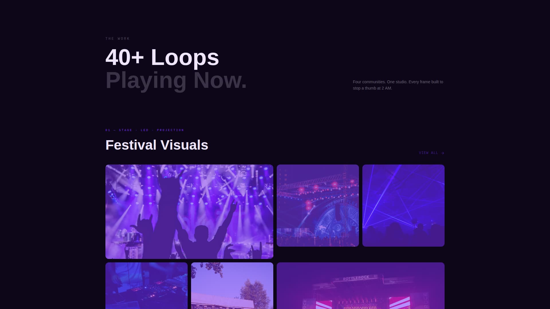 Kinetic - Electrifying Motiongraphics Landing Page Template