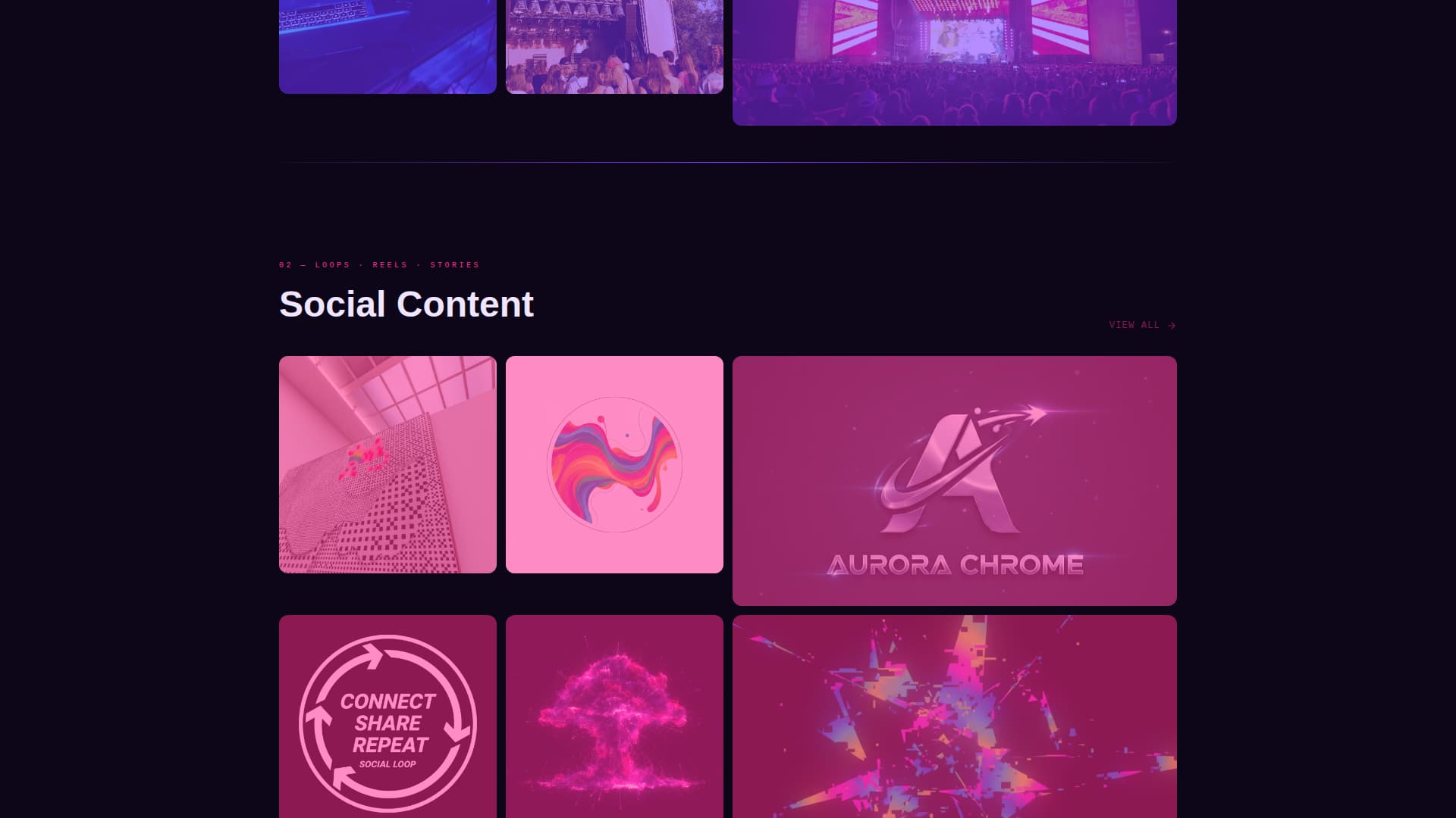 Kinetic - Electrifying Motiongraphics Landing Page Template