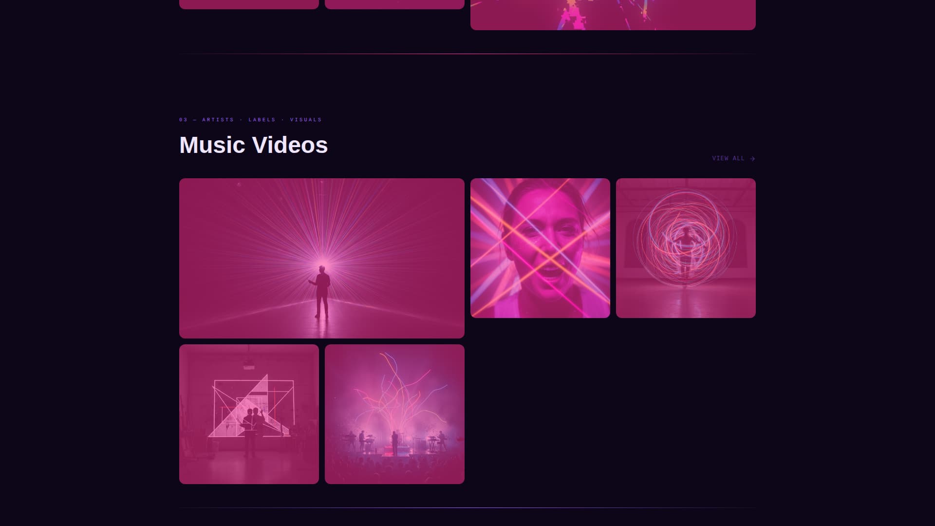 Kinetic - Electrifying Motiongraphics Landing Page Template