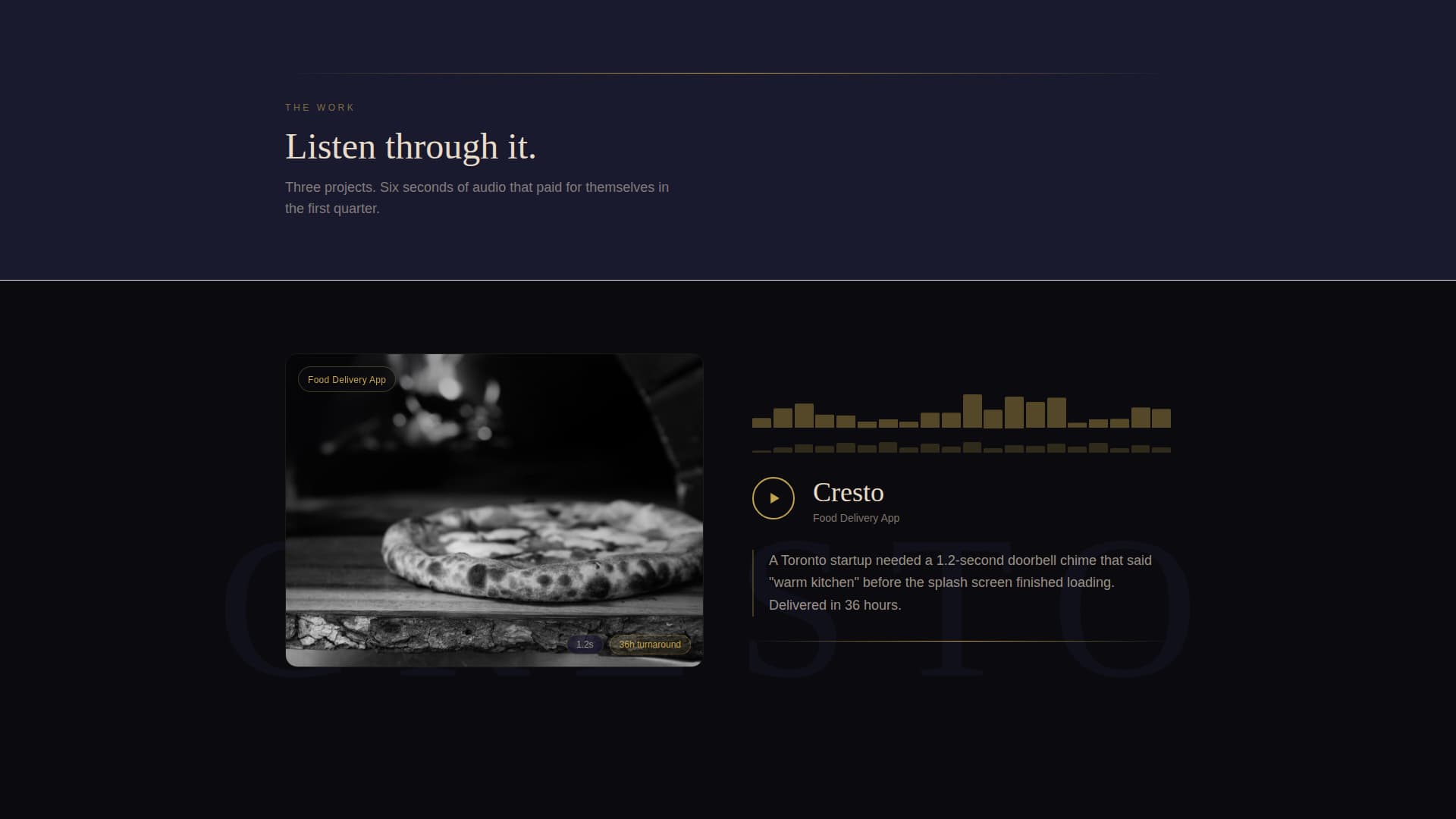 Jingle - Immersive Music Landing Page Template