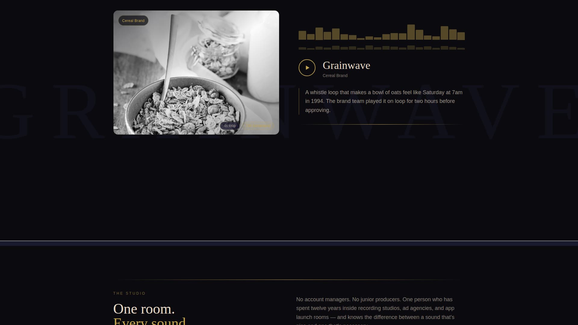 Jingle - Immersive Music Landing Page Template