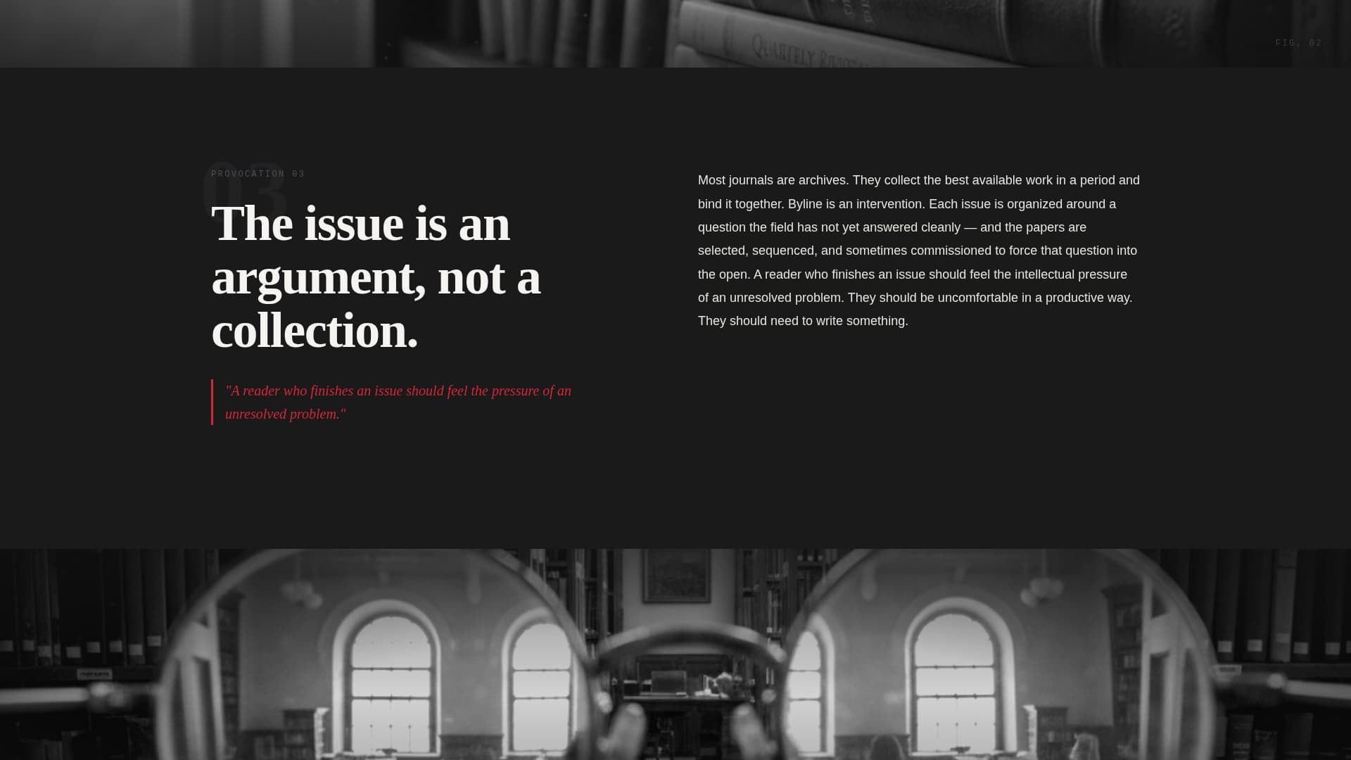 Byline - Authoritative Journaleditor Landing Page Template