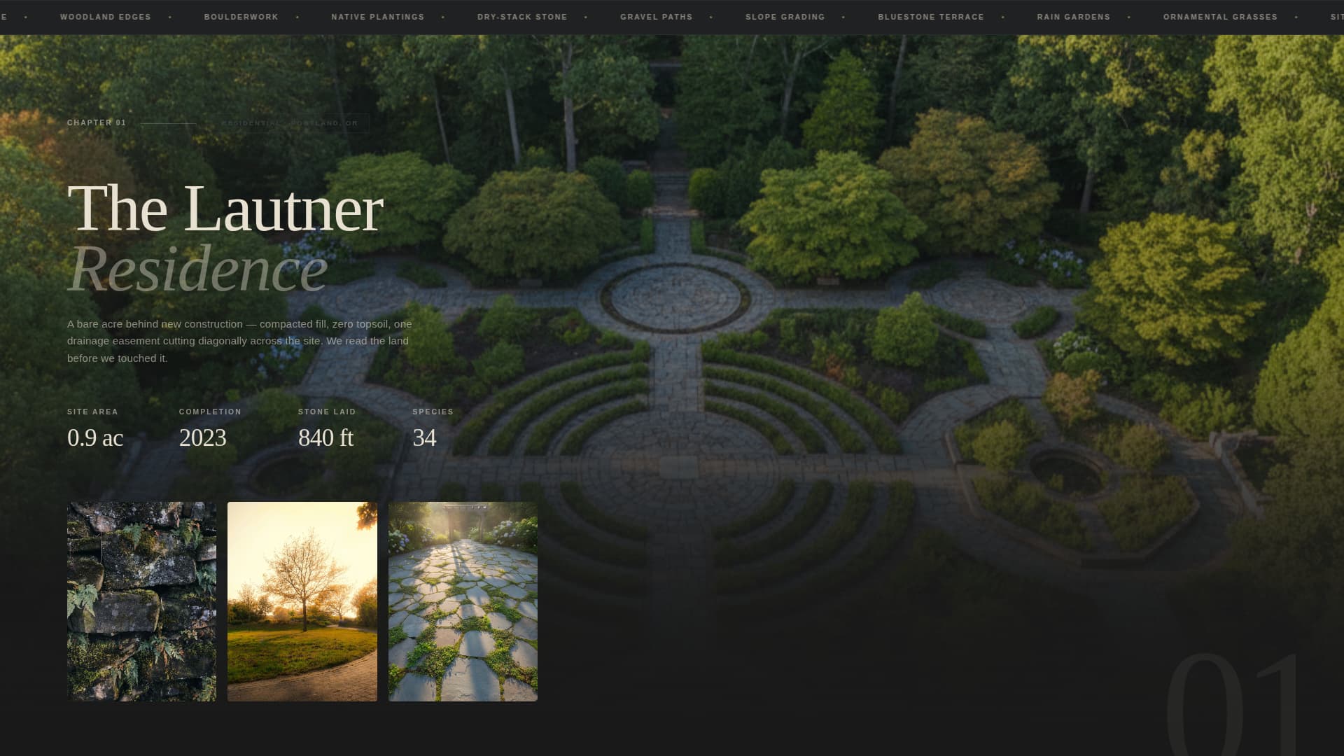 Terrain - Immersive Landscape Landing Page Template