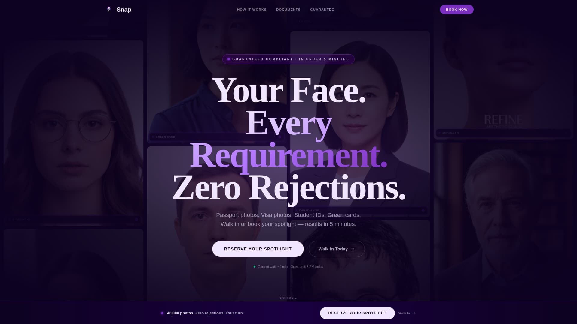 Spotlight - Rejectionproof Passport Landing Page Template