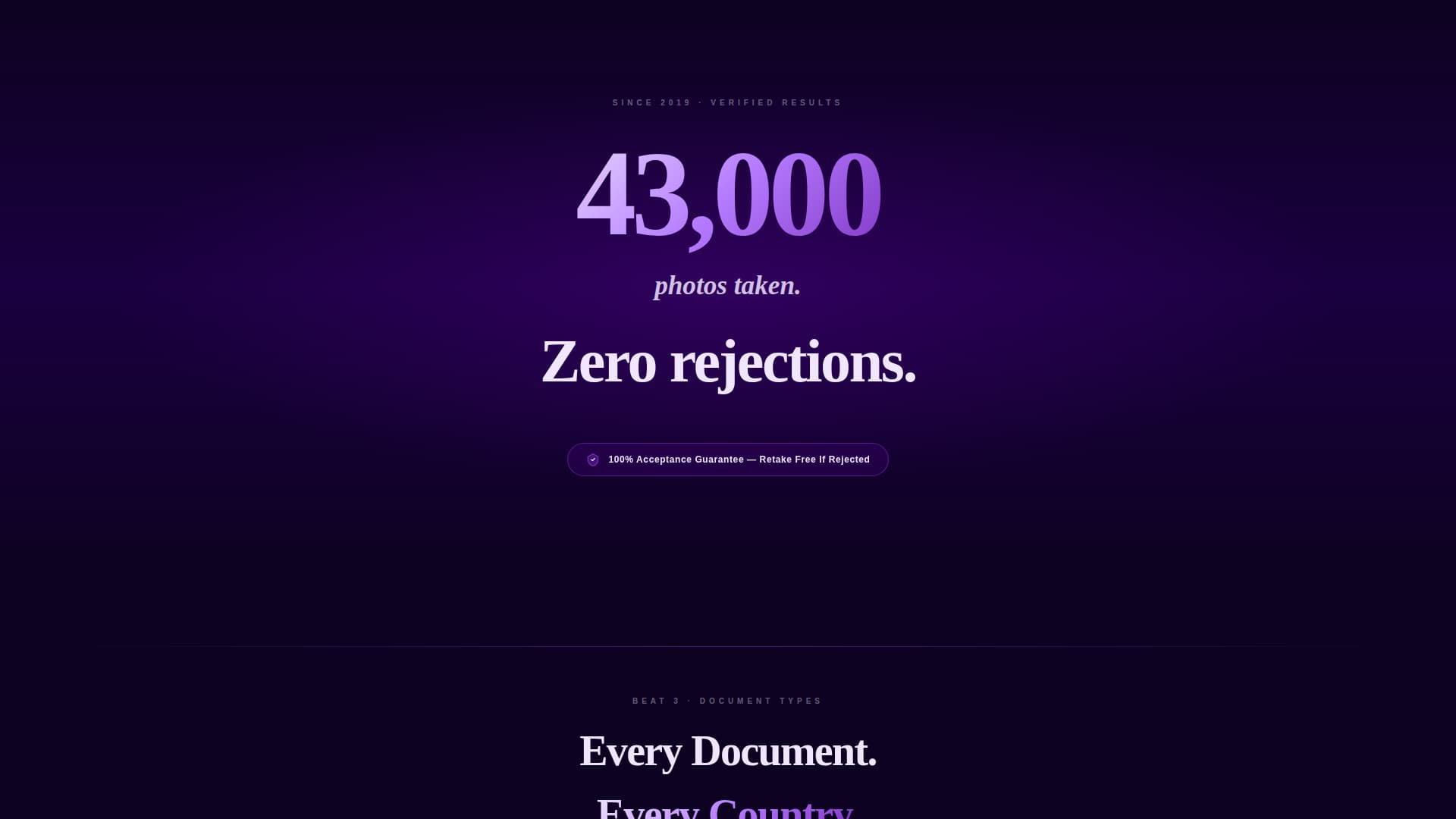 Spotlight - Rejectionproof Passport Landing Page Template