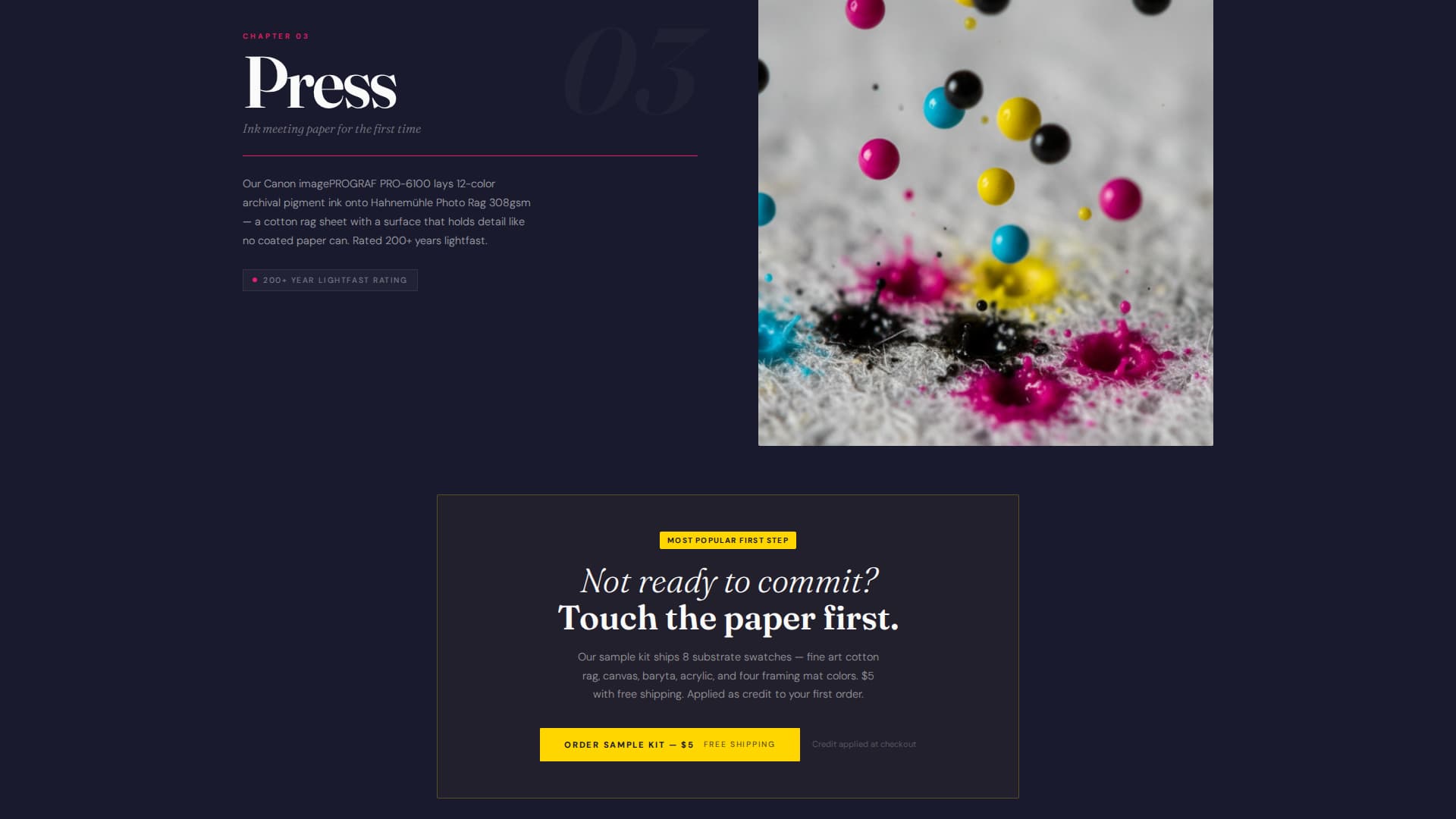 Printhaus - Stunning Photoprinting Landing Page Template