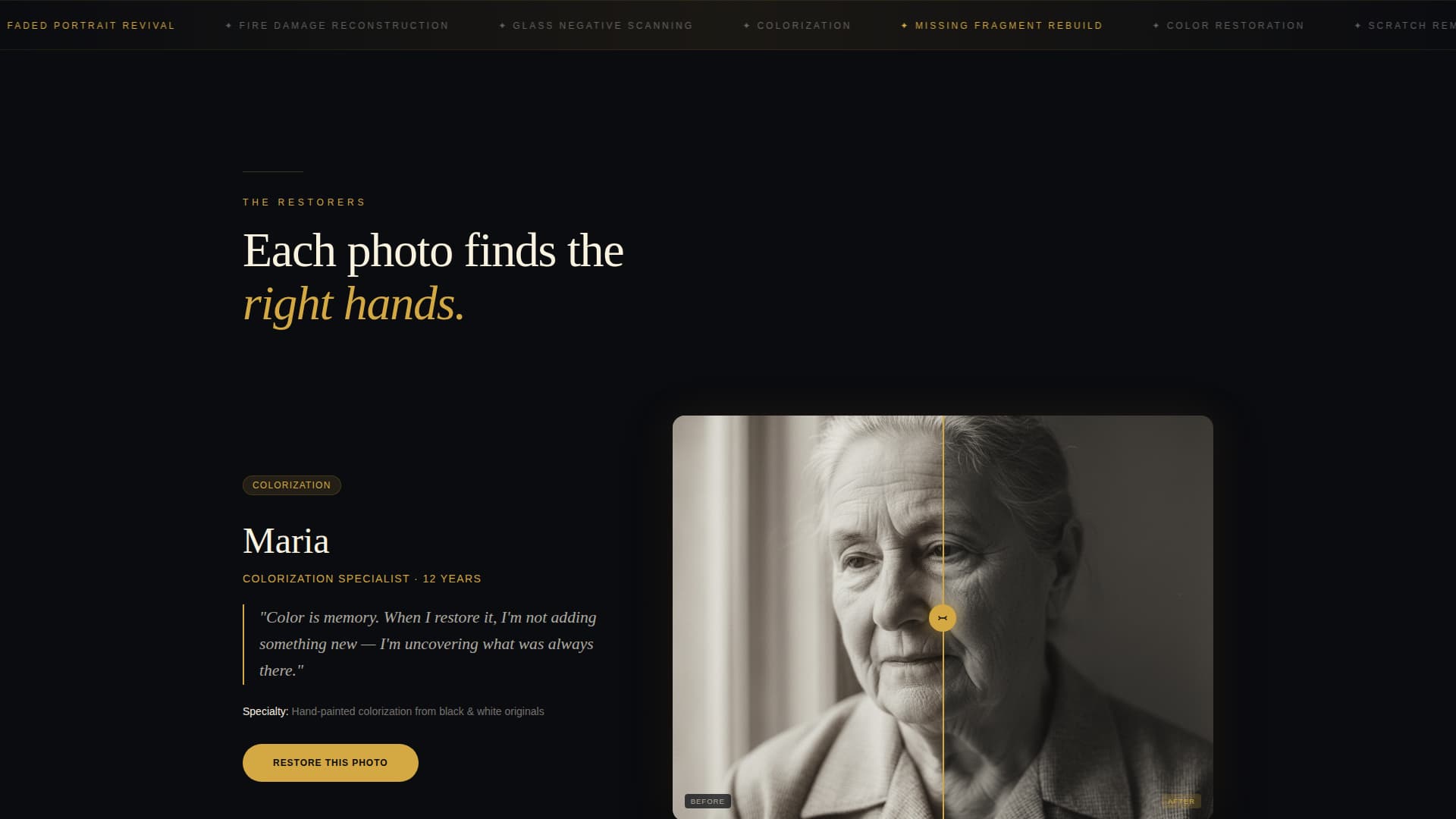 Revive - Luminous Restoration Landing Page Template