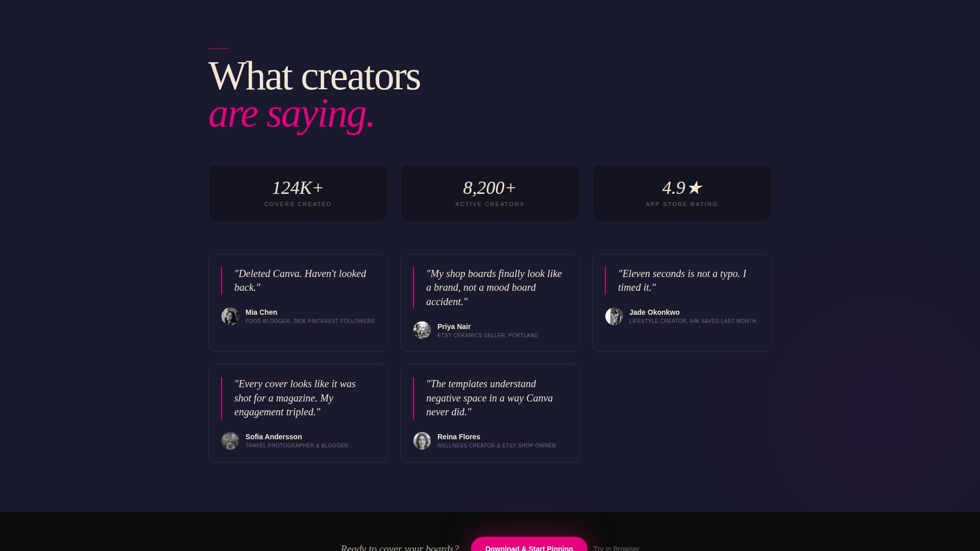 Board — Viral Social Media Sharing Landing Page Template