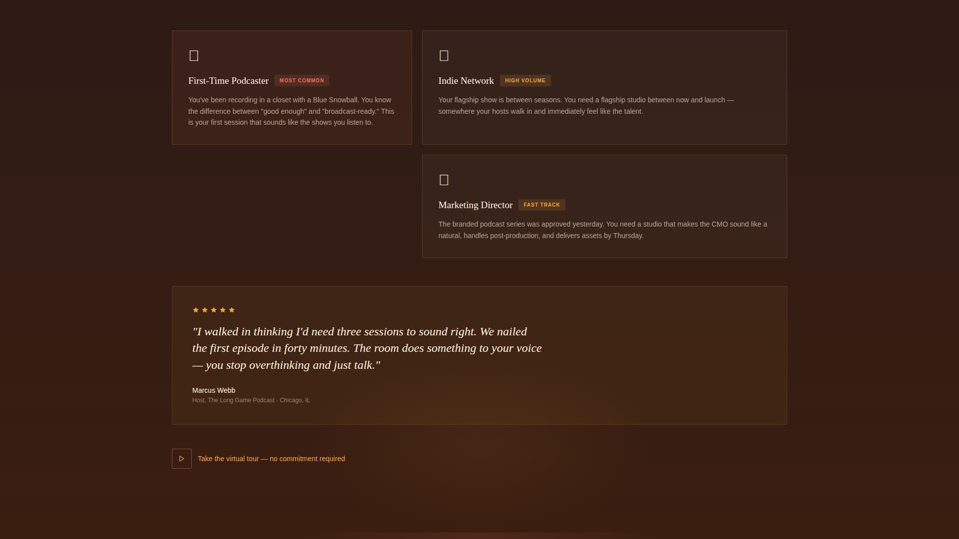 Booth - Electrifying Podcast Landing Page Template