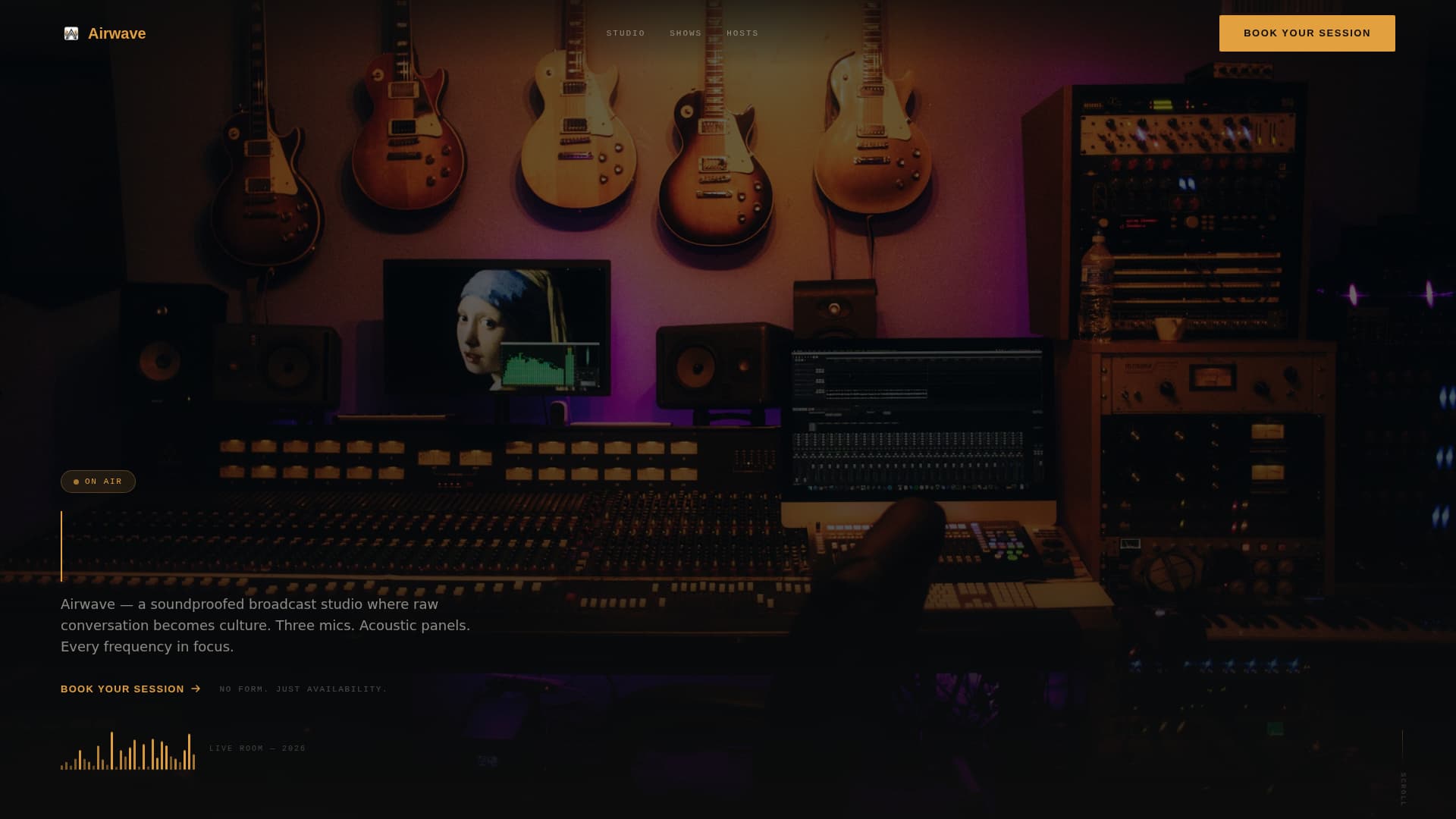 Podcast - Highconverting Studio Landing Page Template