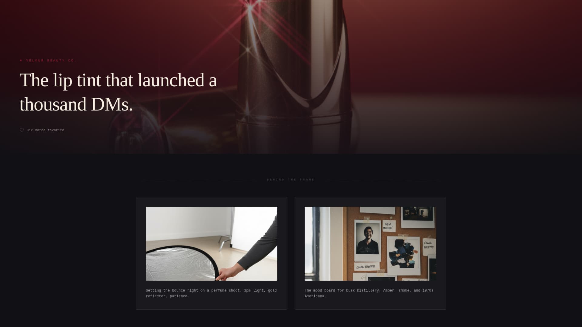 Shutter - Retro Photography Landing Page Template