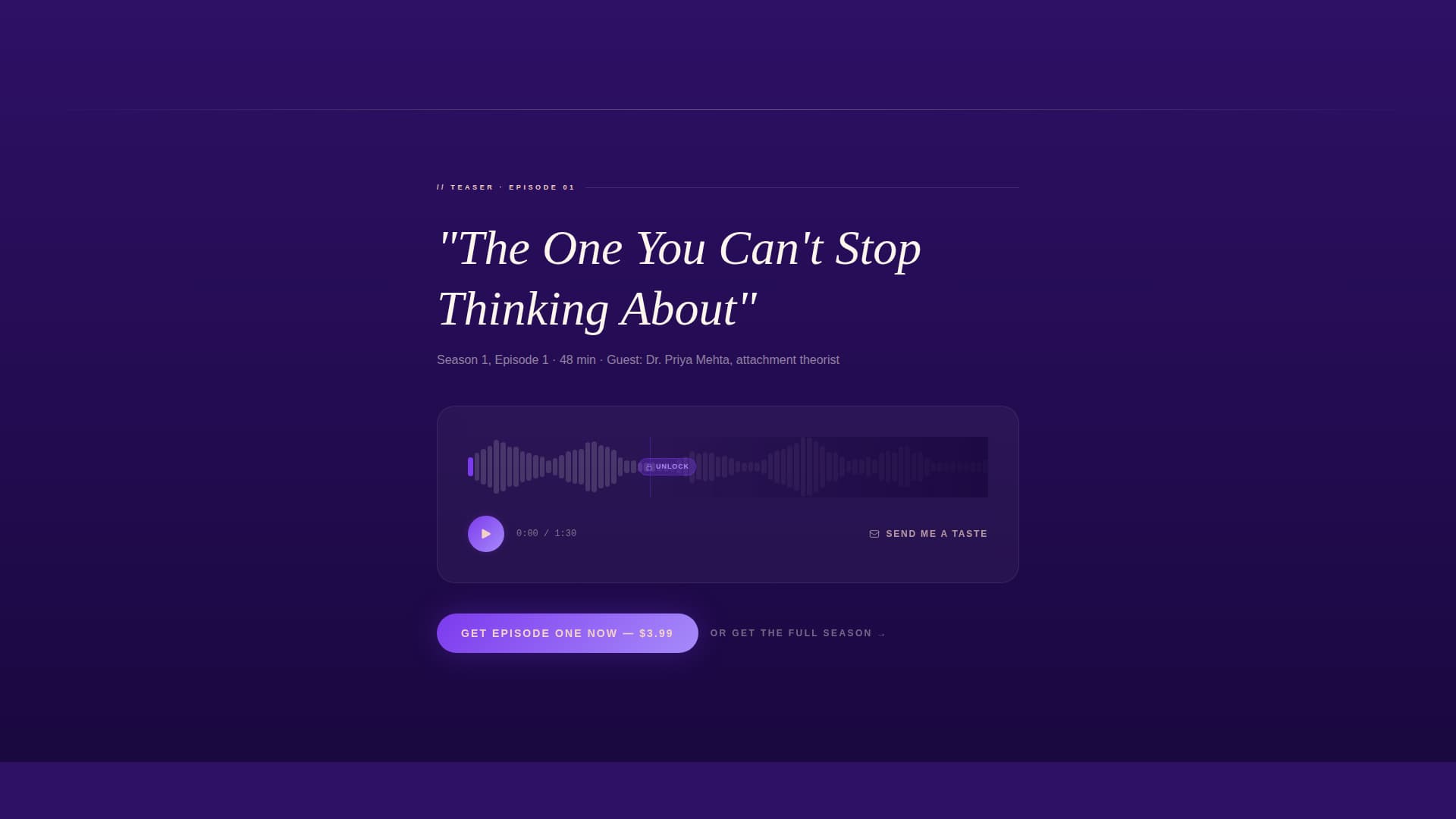 Frequency - Captivating Podcast Landing Page Template