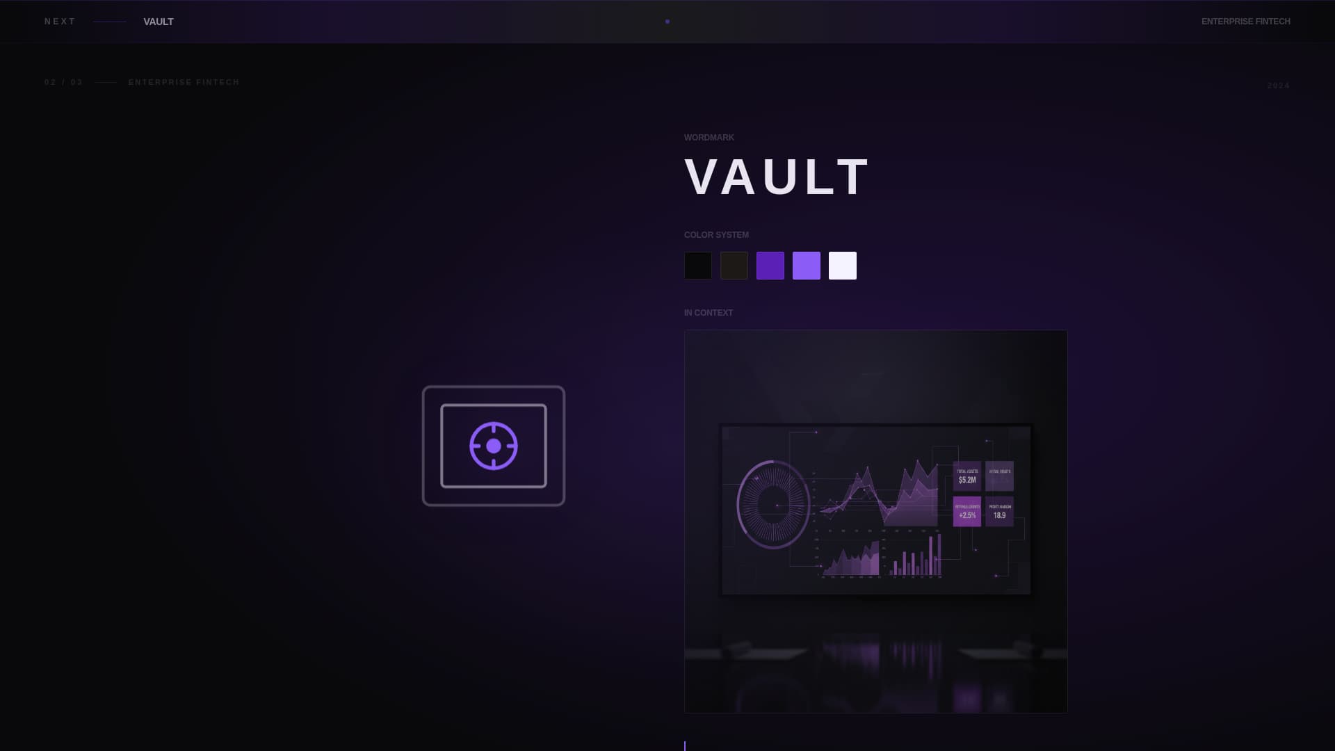 Glyph - Immersive Logodesign Landing Page Template