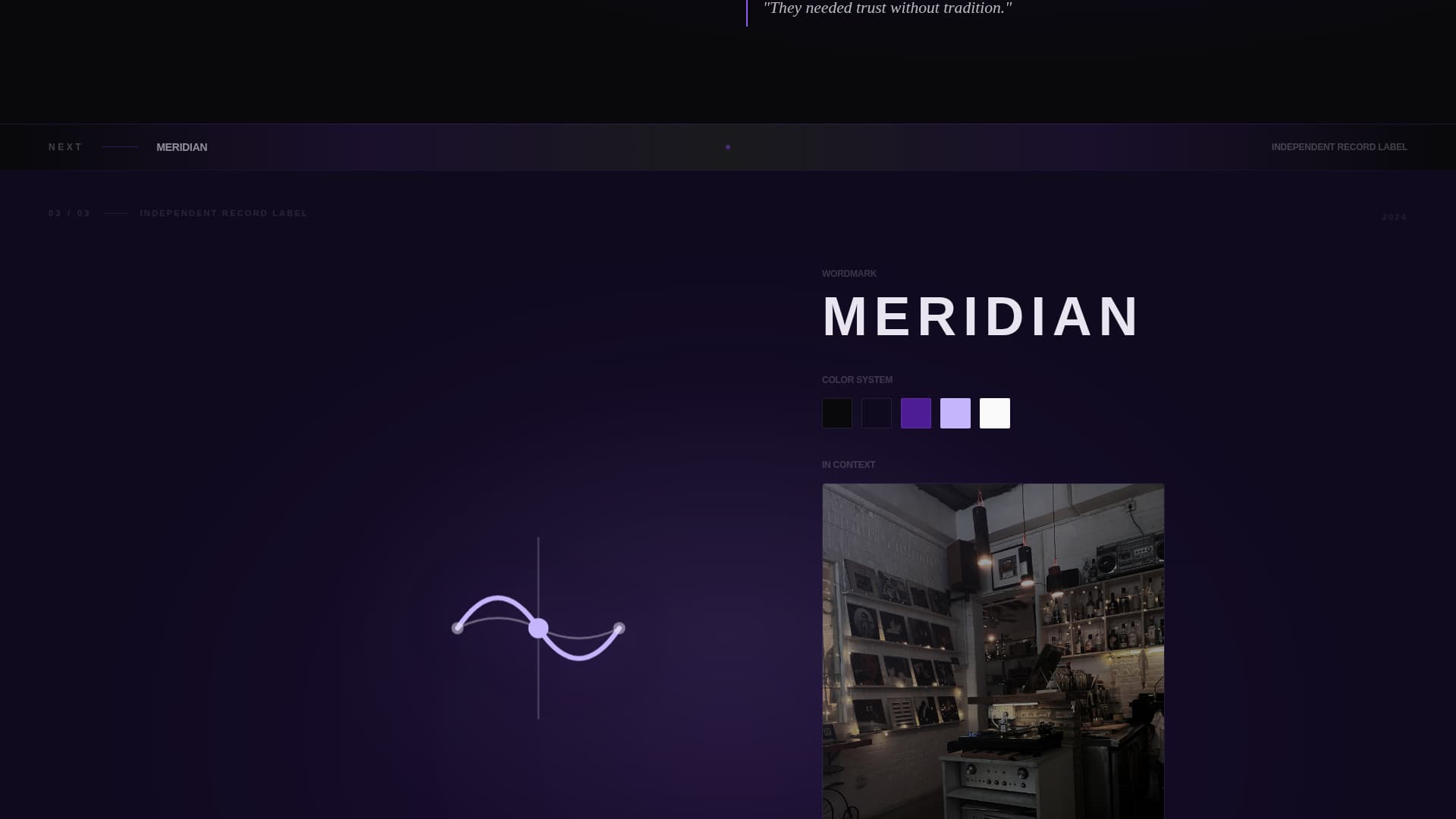 Glyph - Immersive Logodesign Landing Page Template
