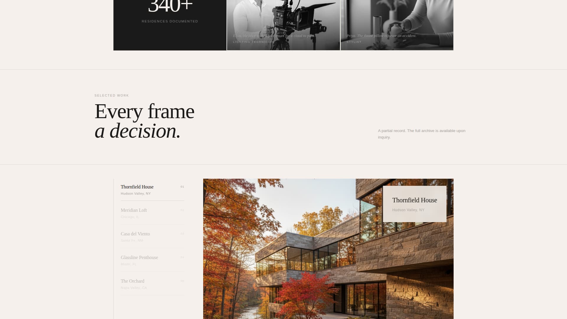 Estate - Refined Architecture Landing Page Template