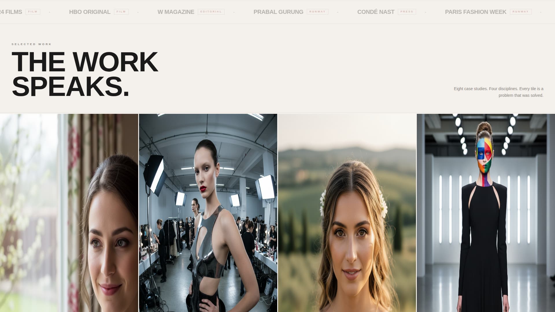 Contour - Bold Makeup Landing Page Template