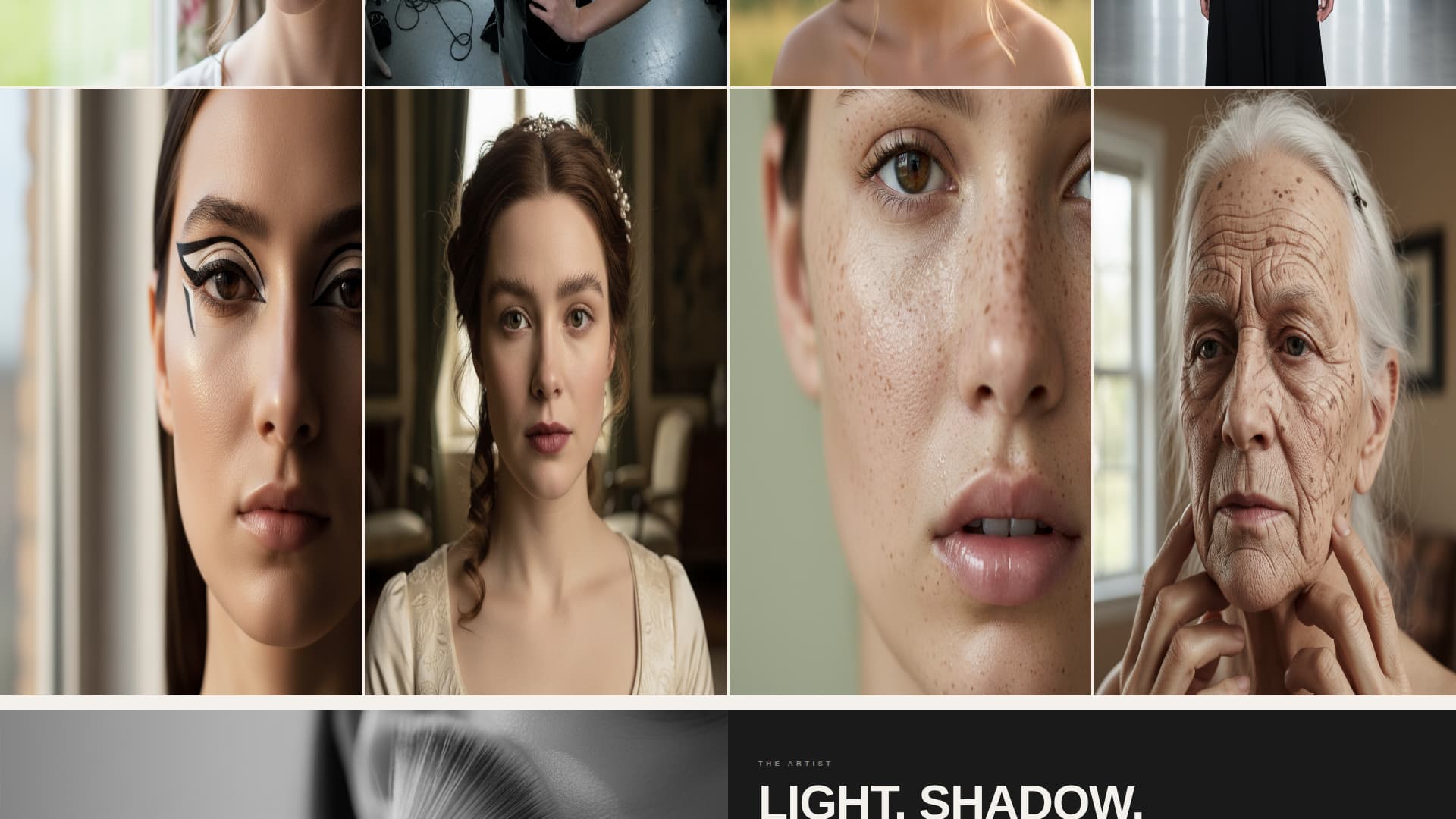 Contour - Bold Makeup Landing Page Template