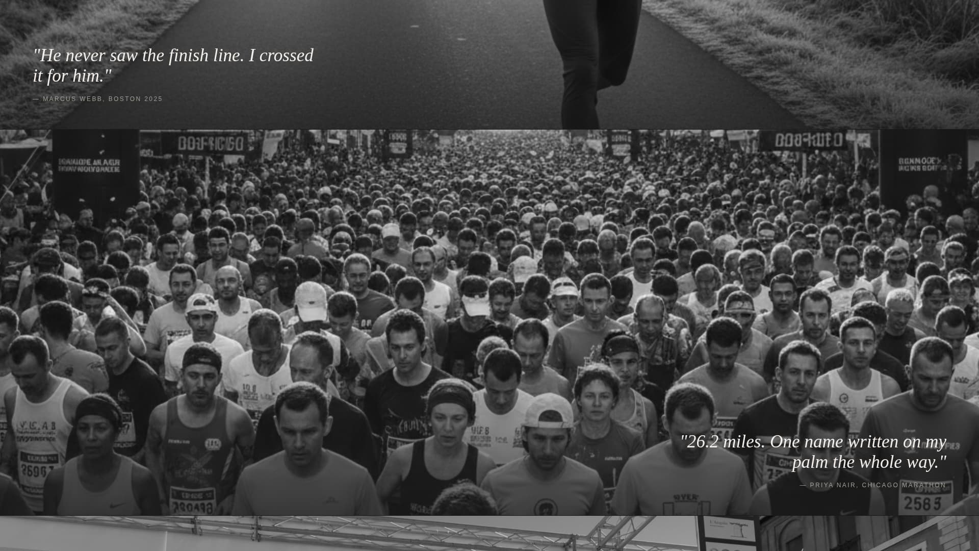 Stride - Powerful Marathon Landing Page Template