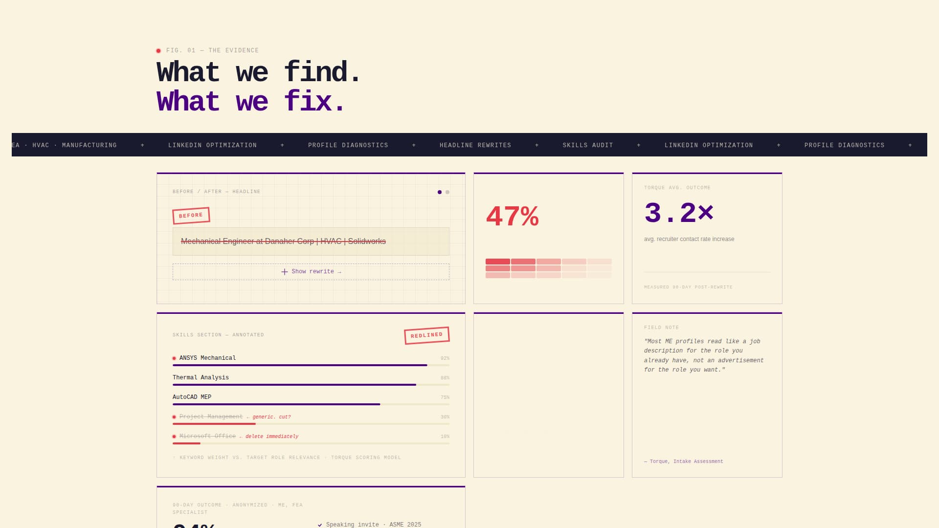 Mechanical Engineer Profile Pre-Launch Website Template