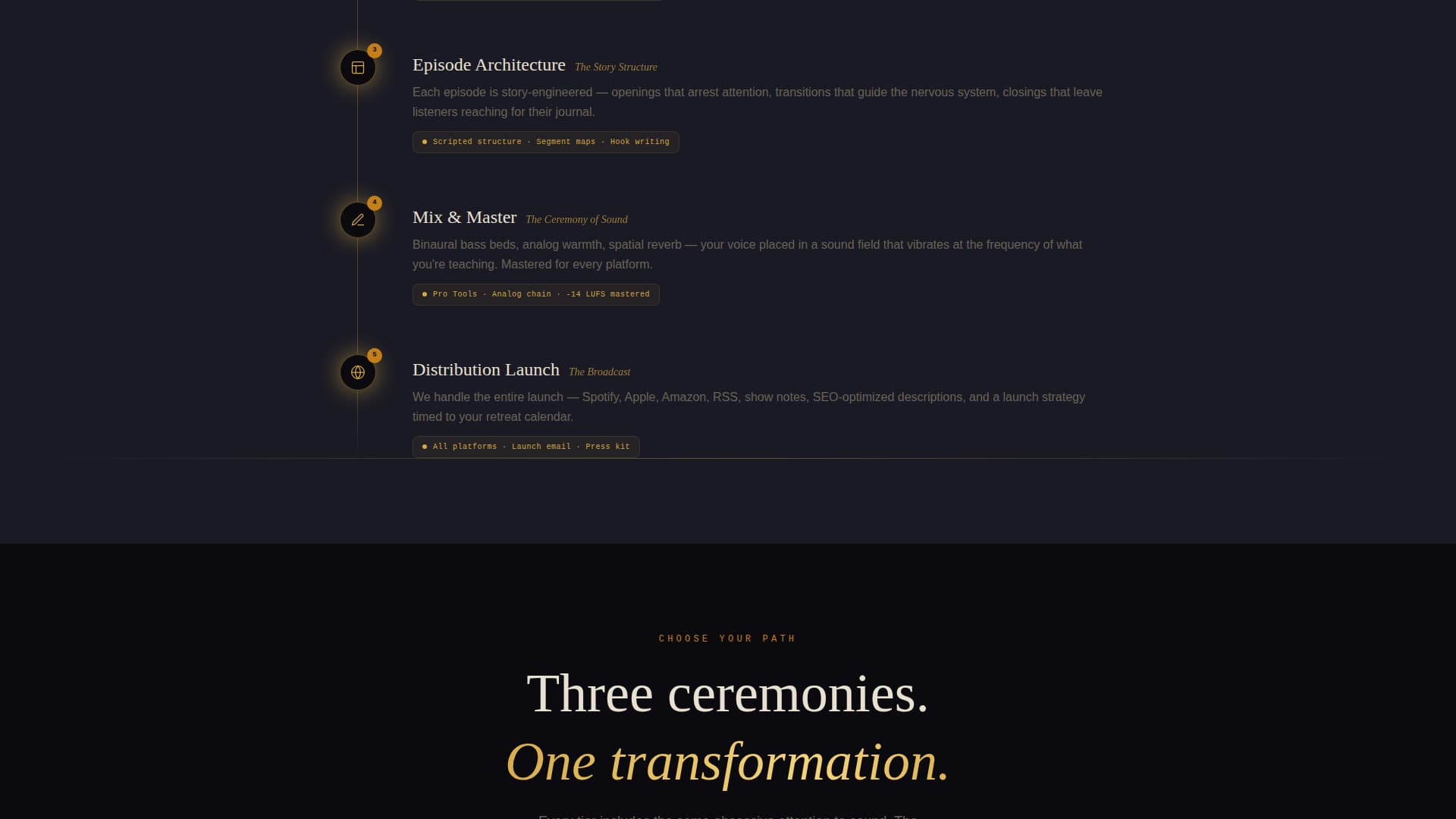 Commune - Transformative Spirituality Landing Page Template