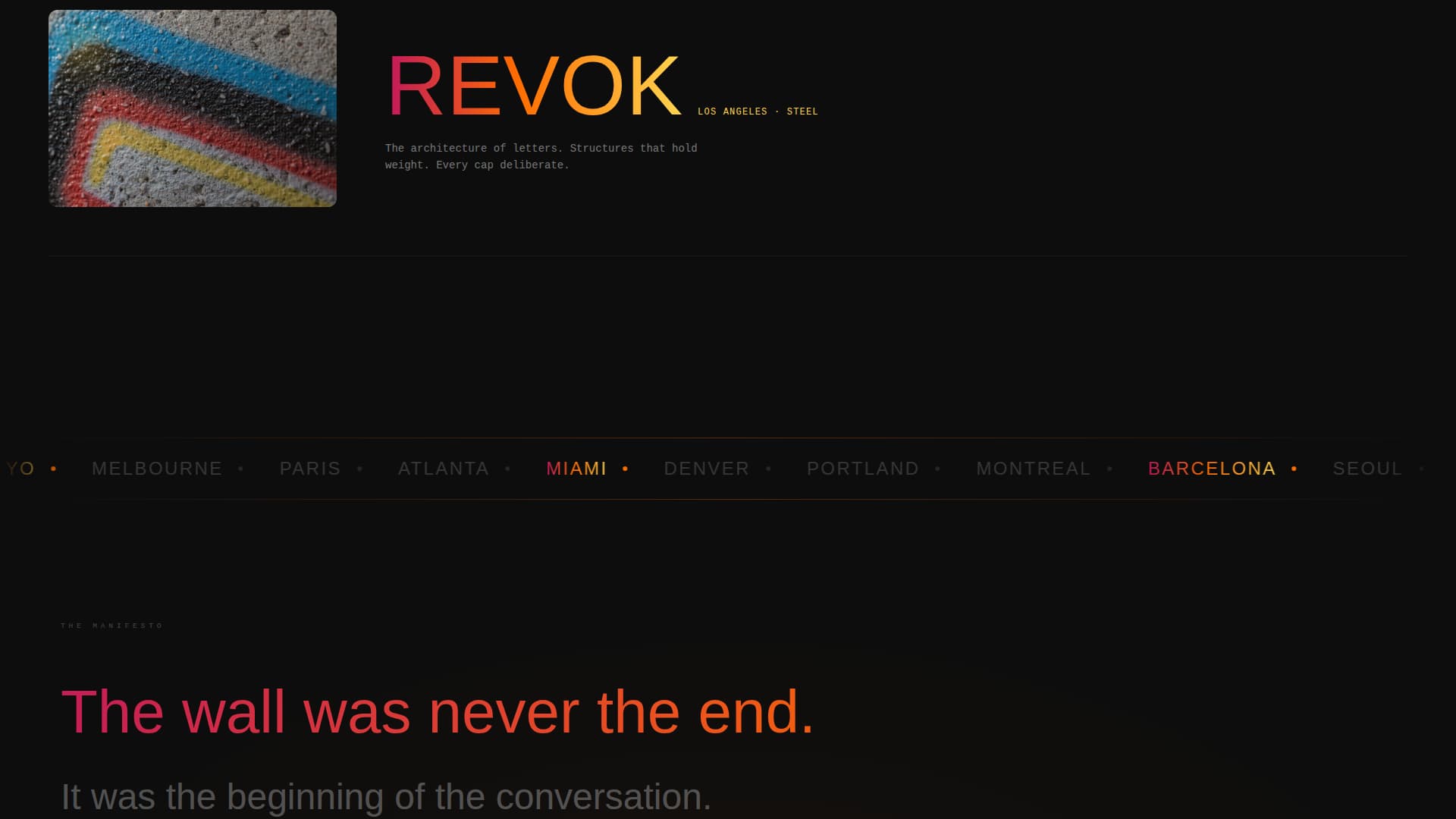 Mural - Bold Streetart Landing Page Template