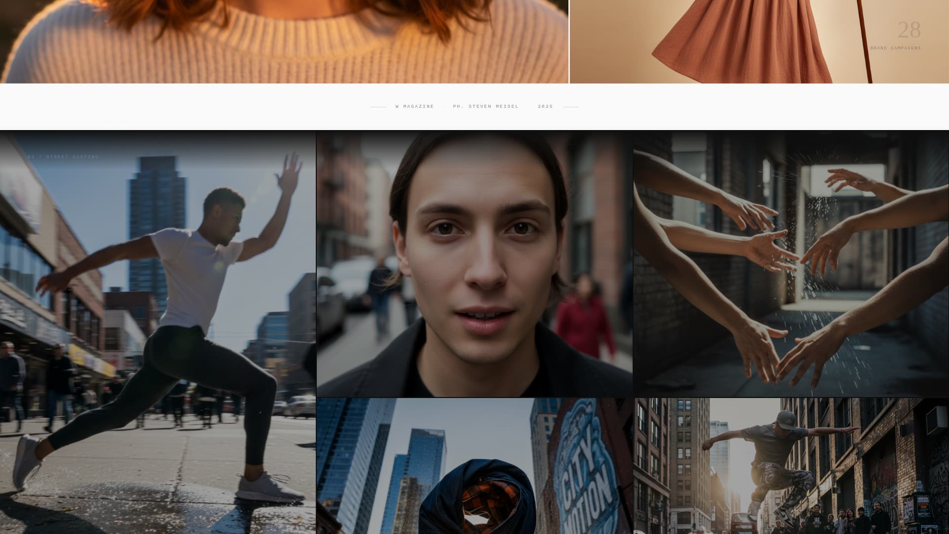 Model Profile Directory Website Template