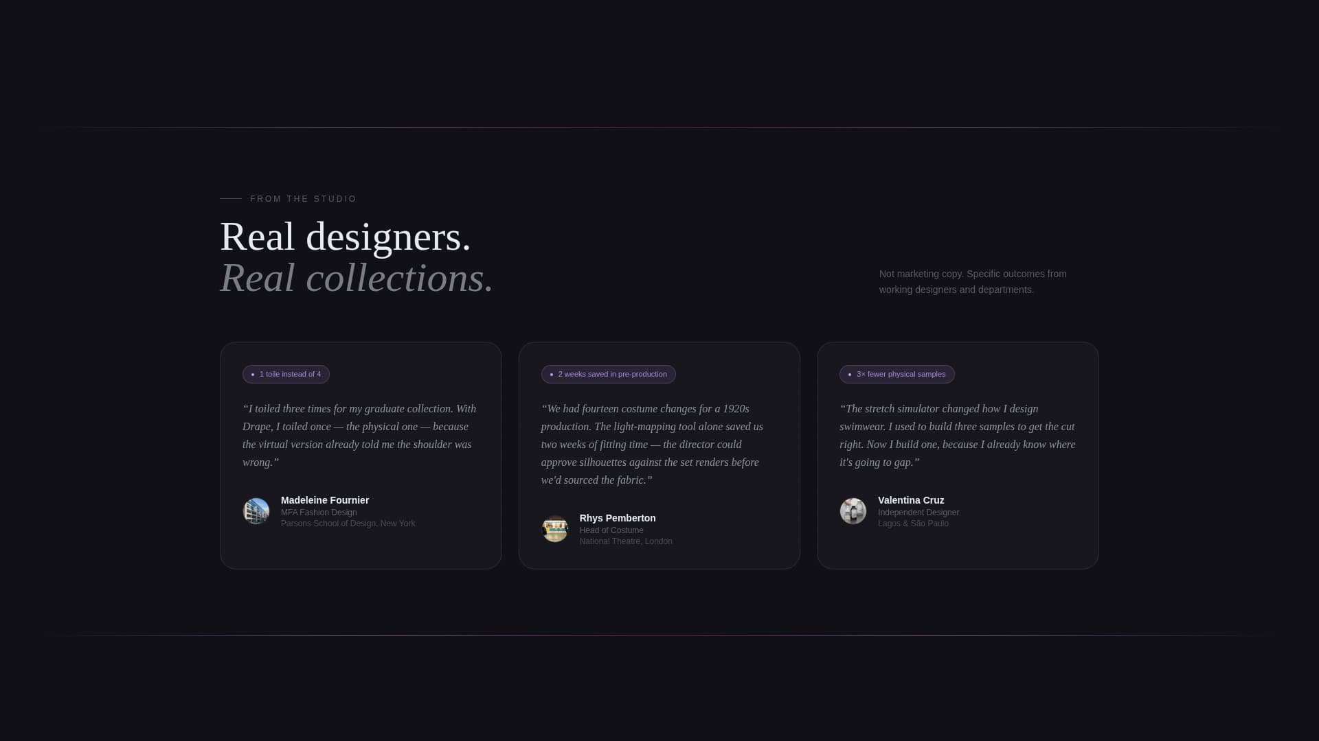 Drape - Stunning Fashiontech Landing Page Template