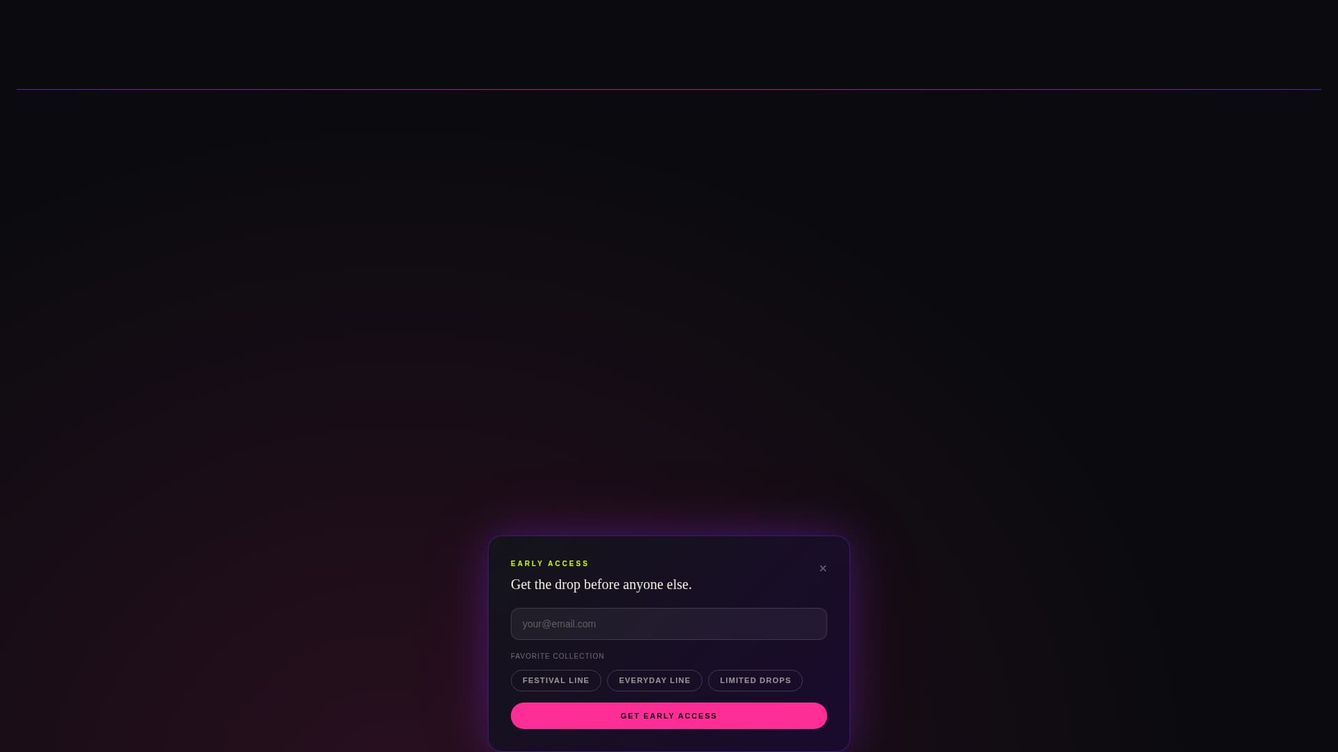 Bohemian - Modern Bag Landing Page Template