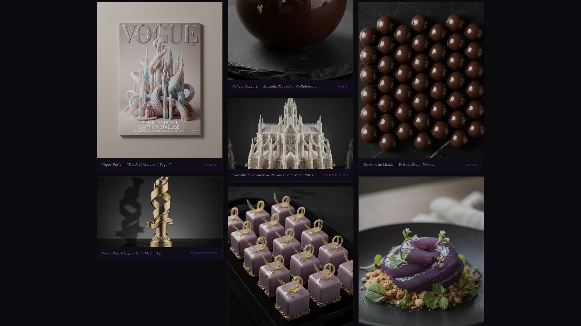 Chef & Culinary Portfolio Pre-Launch Website Template