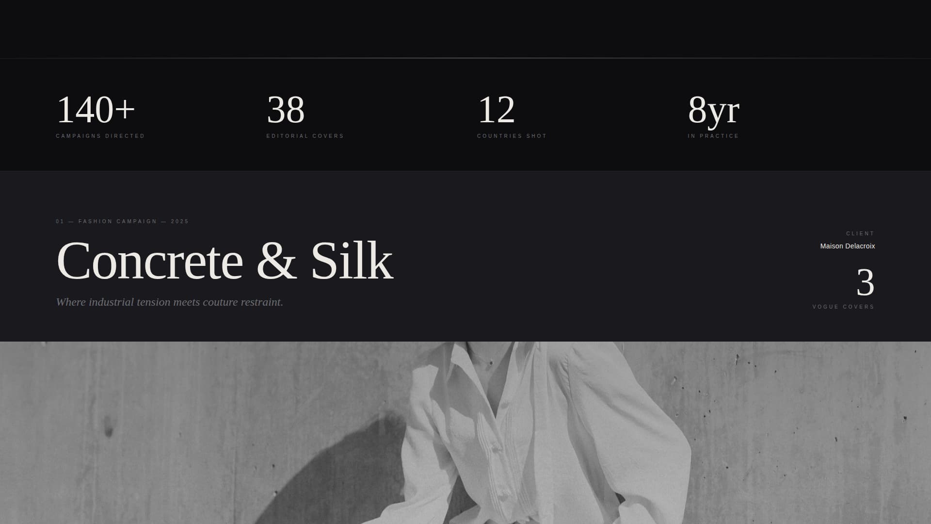 Photographer Portfolio Portfolio Website Template